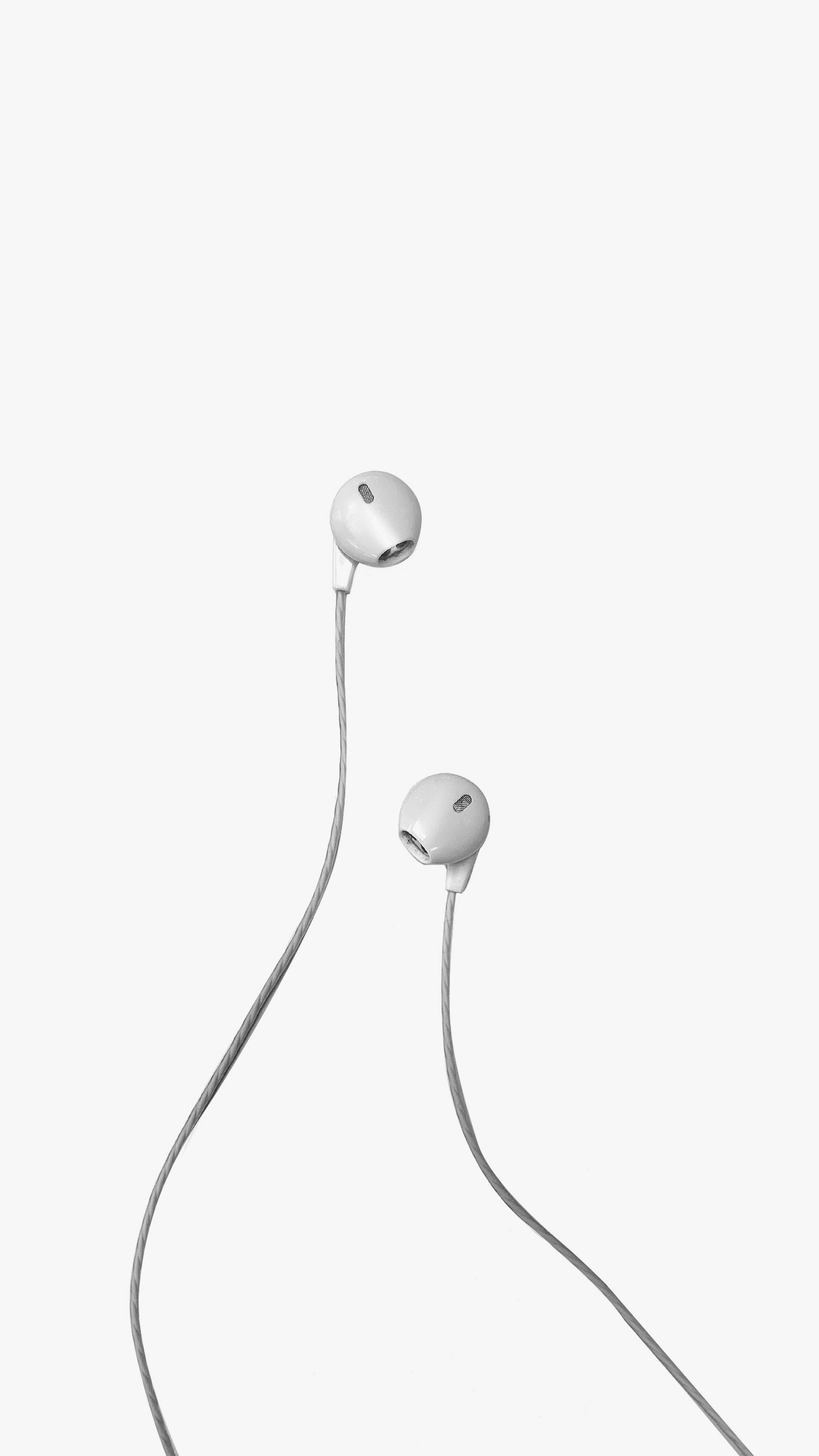 Download wallpaper 2160x3840 headphones, white, minimalism, music samsung galaxy s4, s5, note, sony xperia z, z1, z2, z3, htc one, lenovo vibe HD background