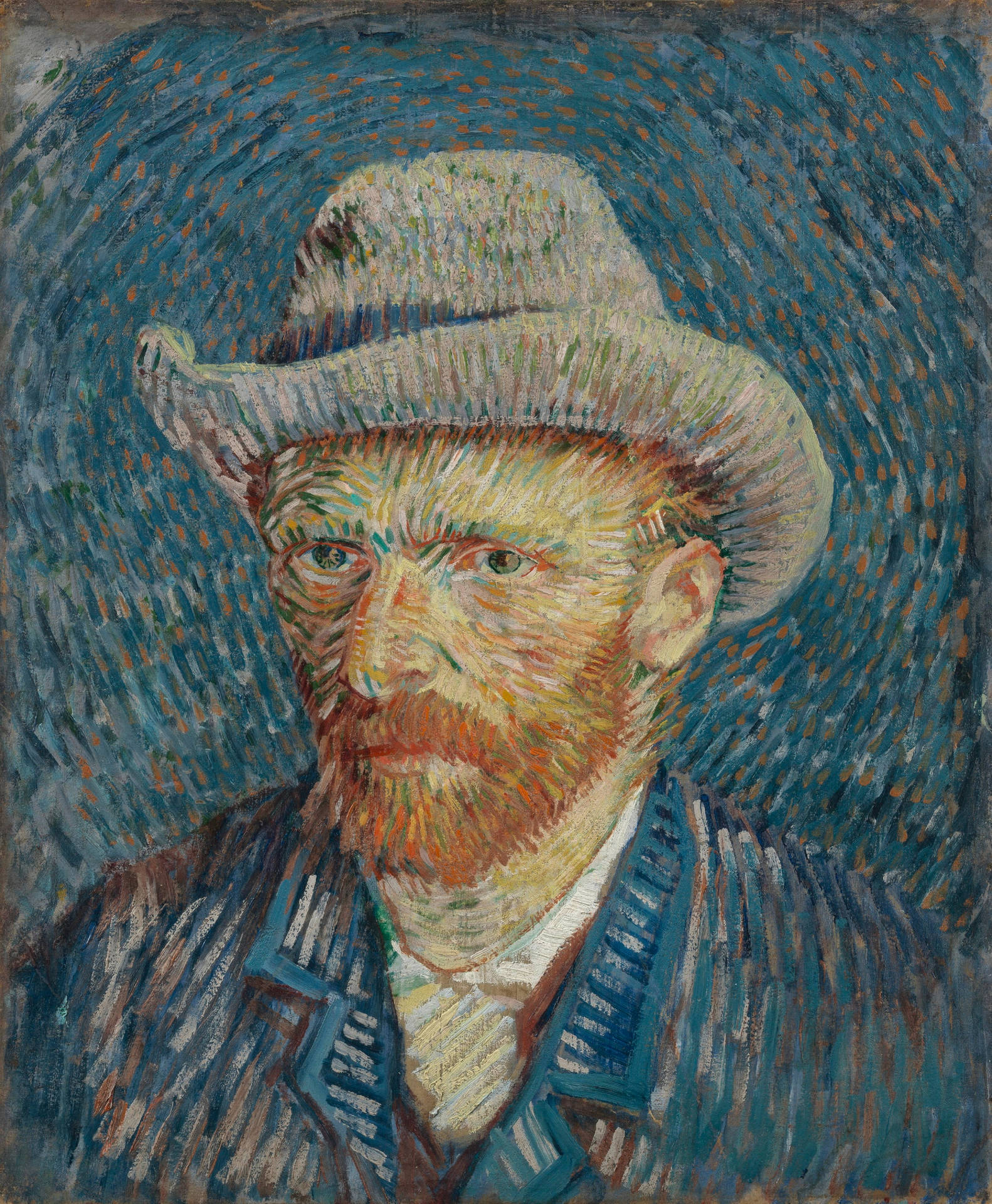 Download Van Gogh Self Portrait Wallpaper