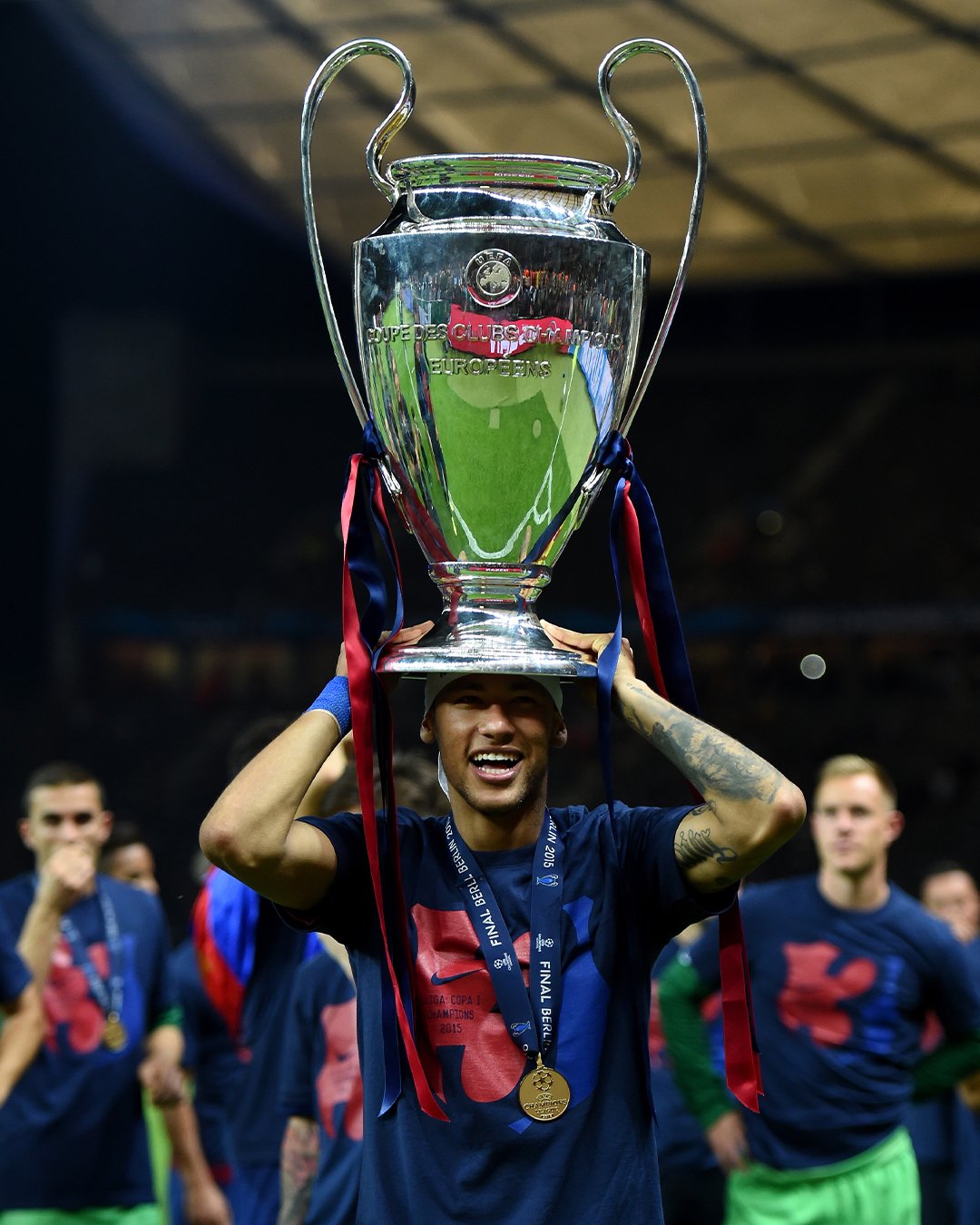 Neymar Champions League Wallpapers Wallpaper Cave