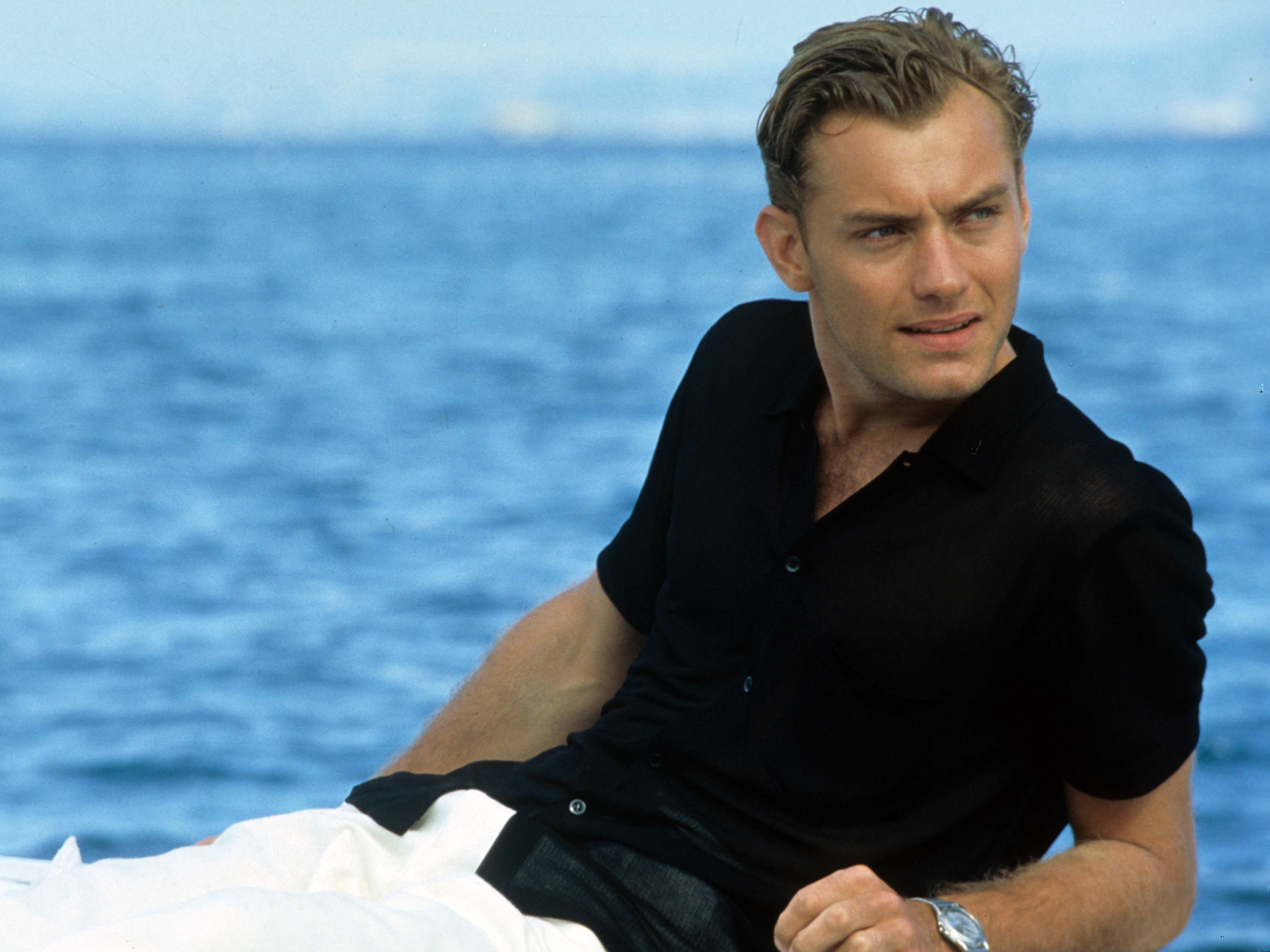 Sun Soaked Photo Of Jude Law In 'The Talented Mr. Ripley'