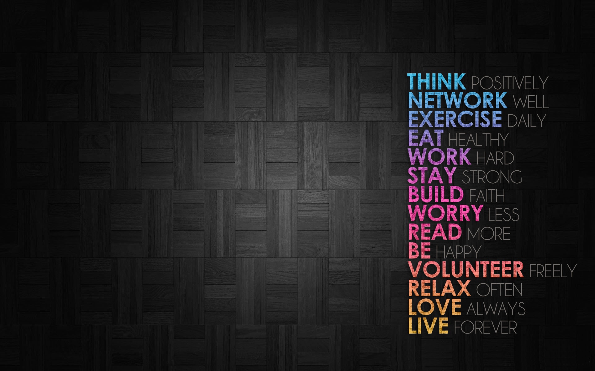 Positive Computer Wallpaper