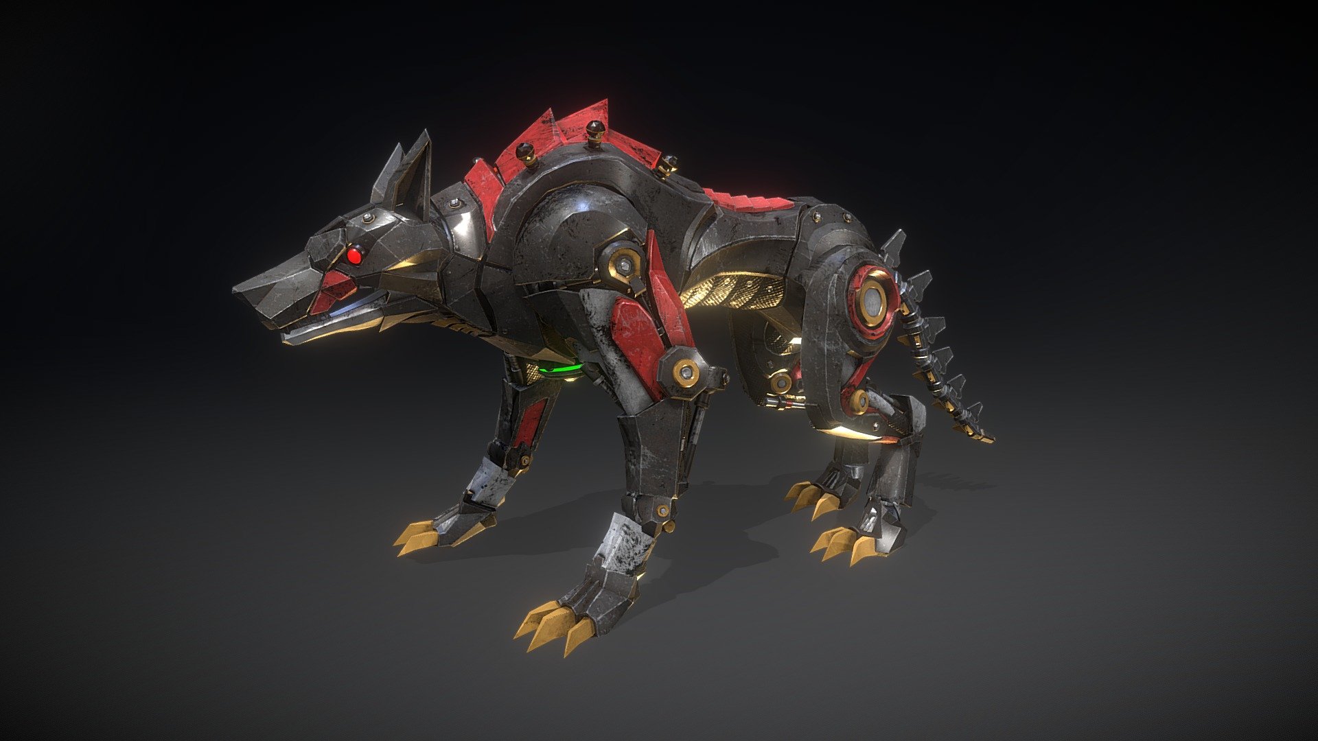 Wolf Robot model by 4:33 Creative Lab [ddbbe87]