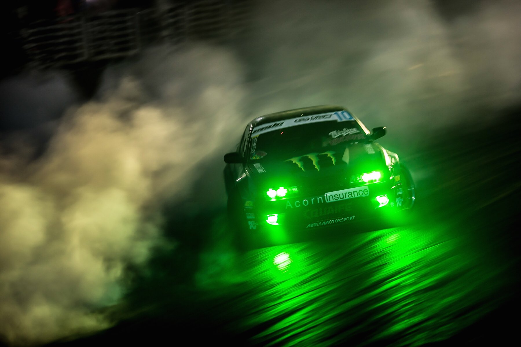Monster Energy, green, drift machine. See more incredible #DriftAllStars weekend
