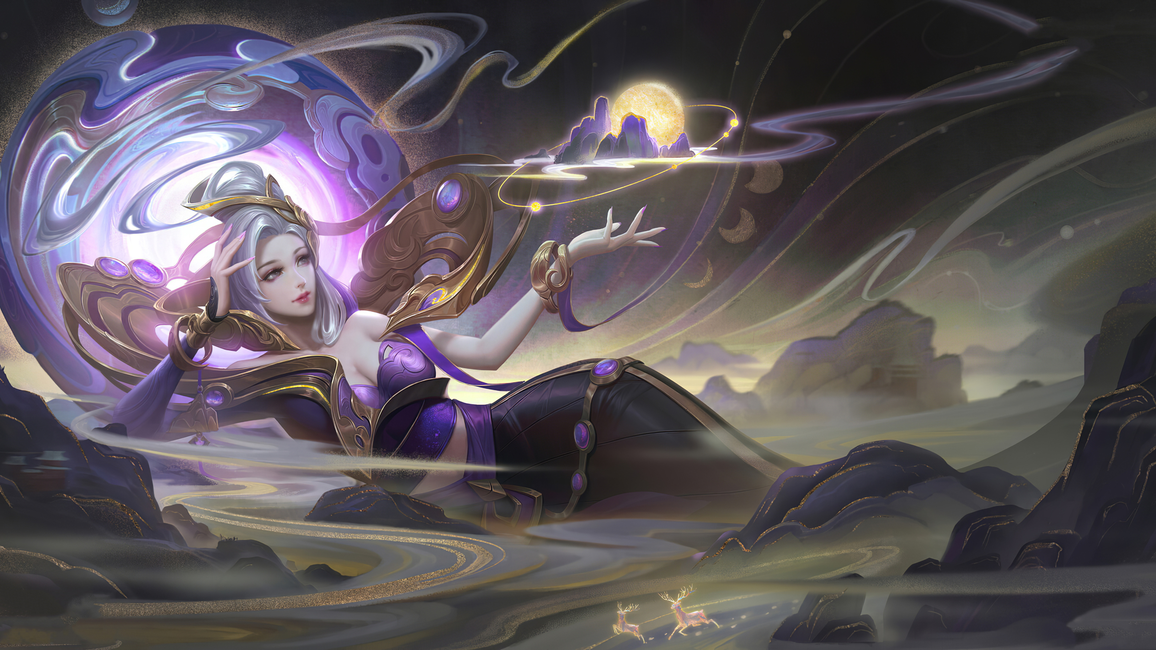 Wallpaper 4k Honor Of Kings Fantasy Girl Wallpaper