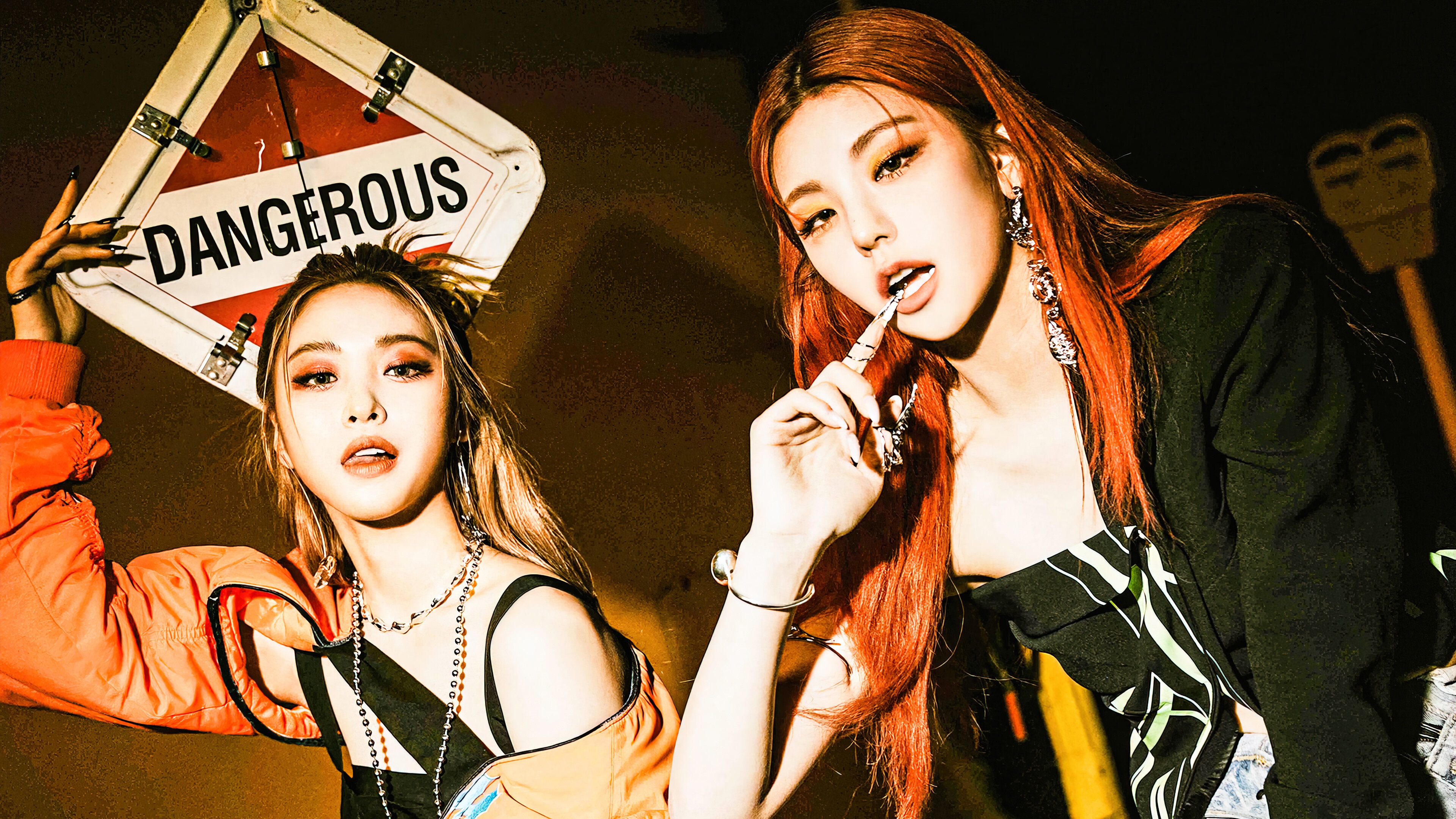 itzy, mafia in the morning, yeji, ryujin, guess who, 4k, pc Gallery HD Wallpaper