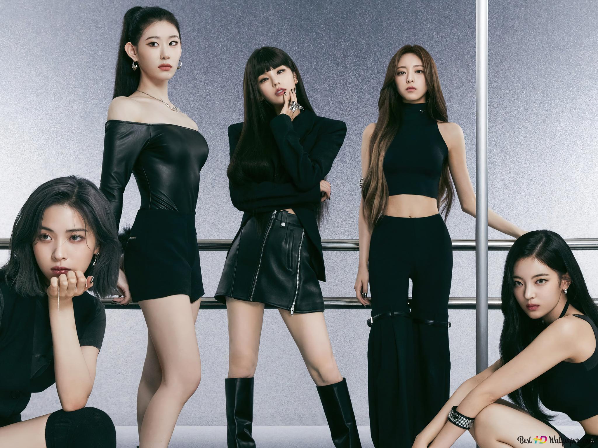 ITZY's Gorgeous Members. Cheshire MV Shoot 4K wallpaper download