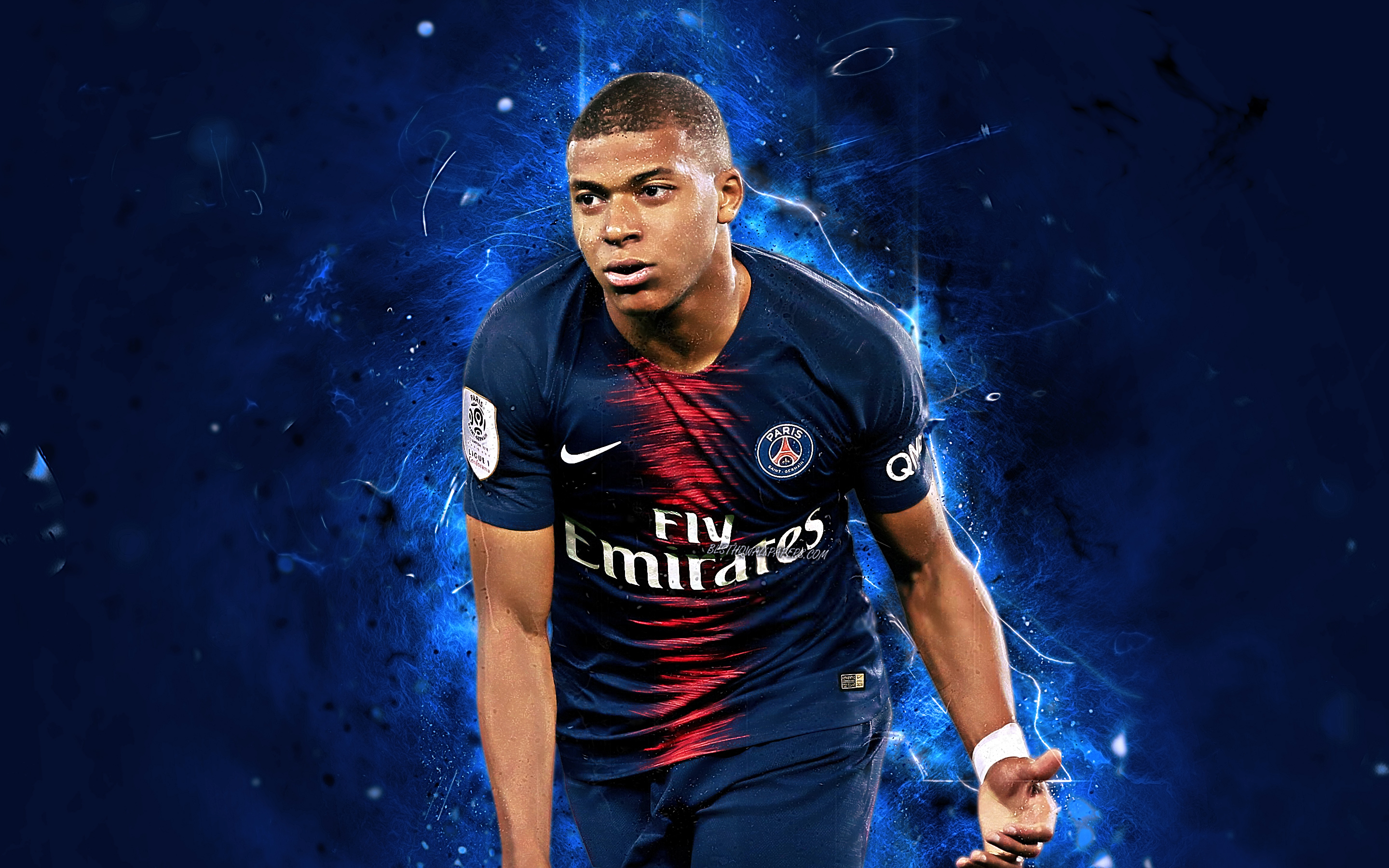 Paris Saint Germain F.C., French, Kylian Mbappé, Soccer Gallery HD Wallpaper
