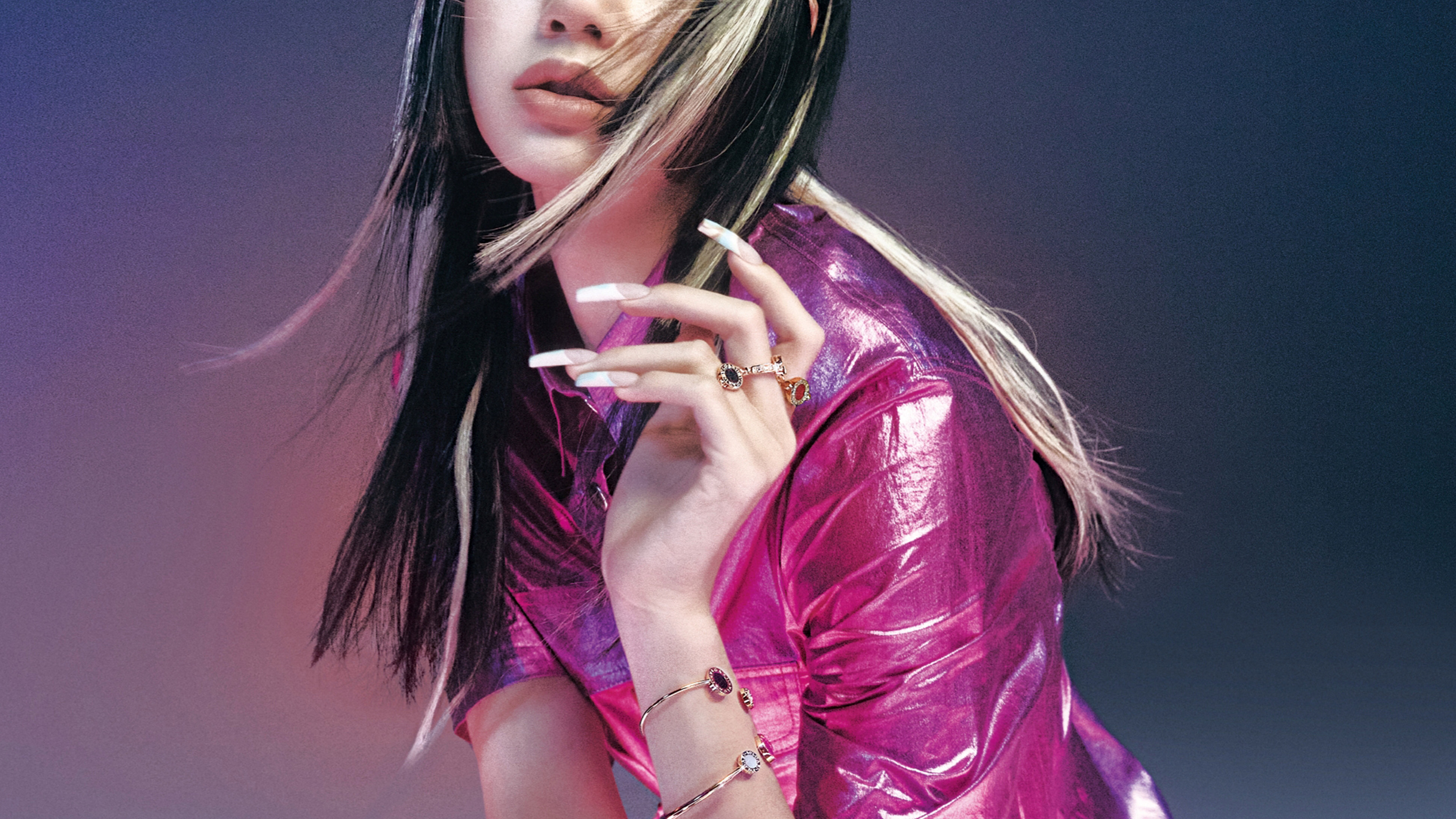 wallpaper for desktop, laptop. blackpink girl kpop lisa dark