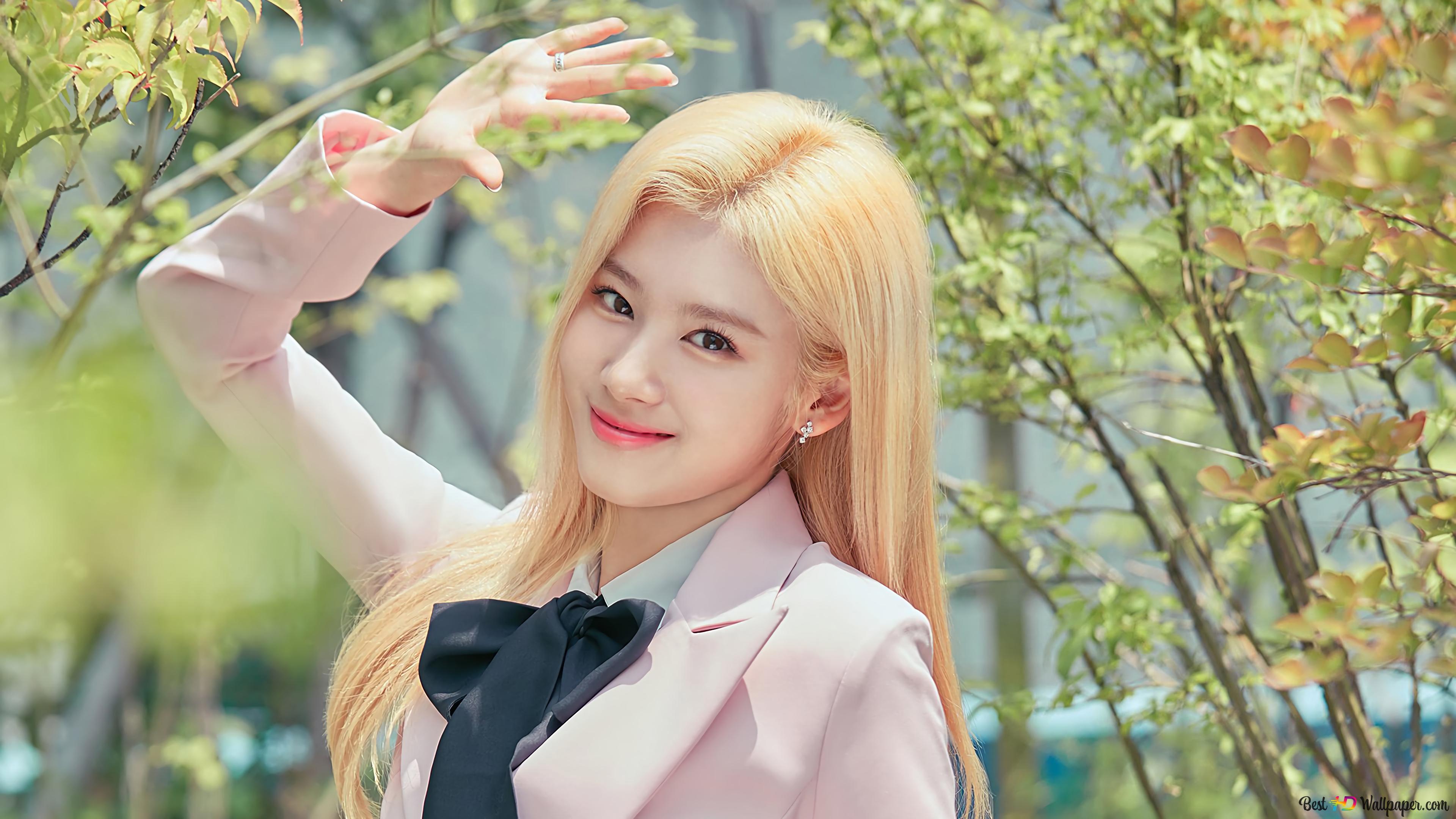 Gorgeous 'Sana' From 'Twice' (K Pop Girls Group) 4K Wallpaper Download