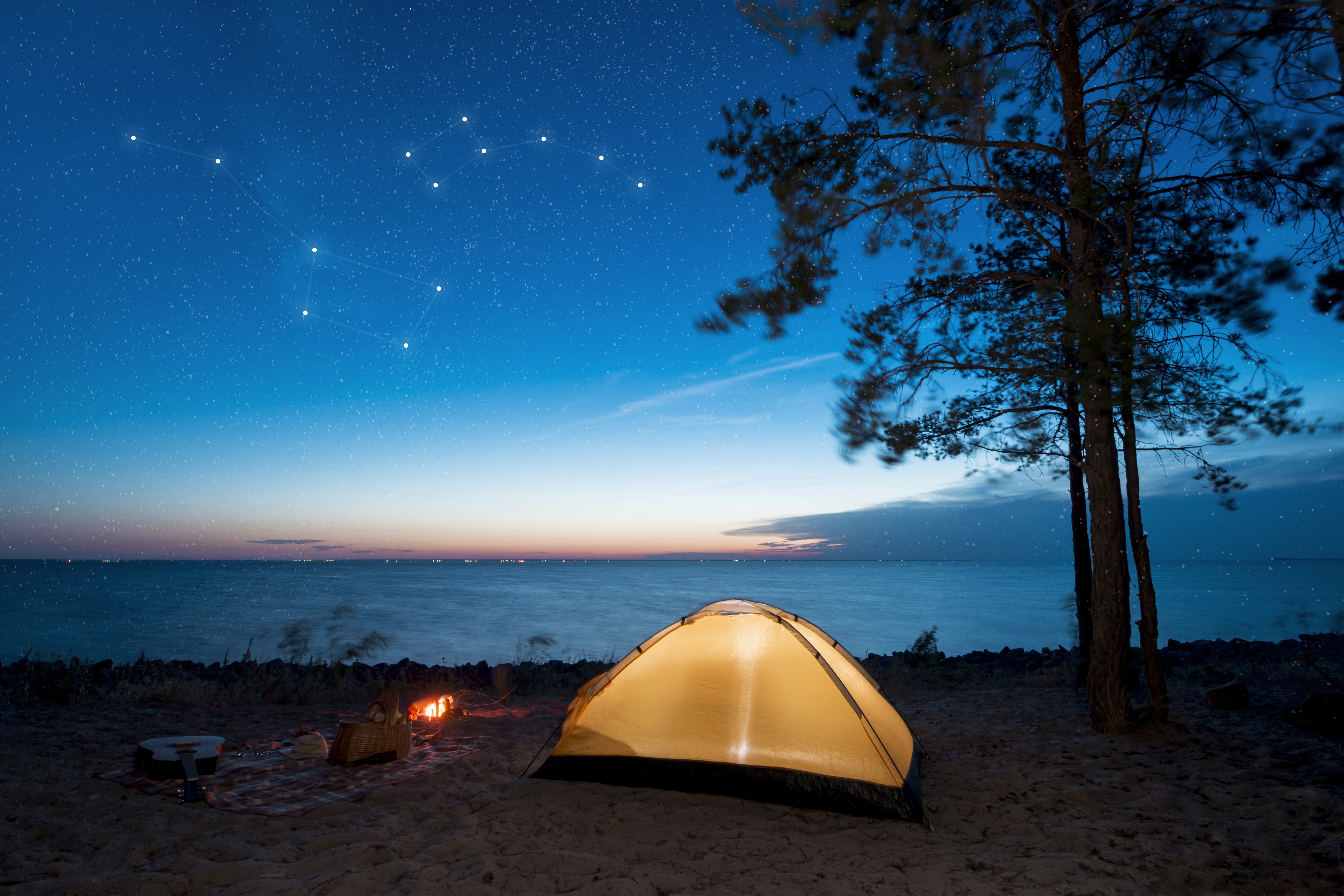Camping HD Wallpaper and Background