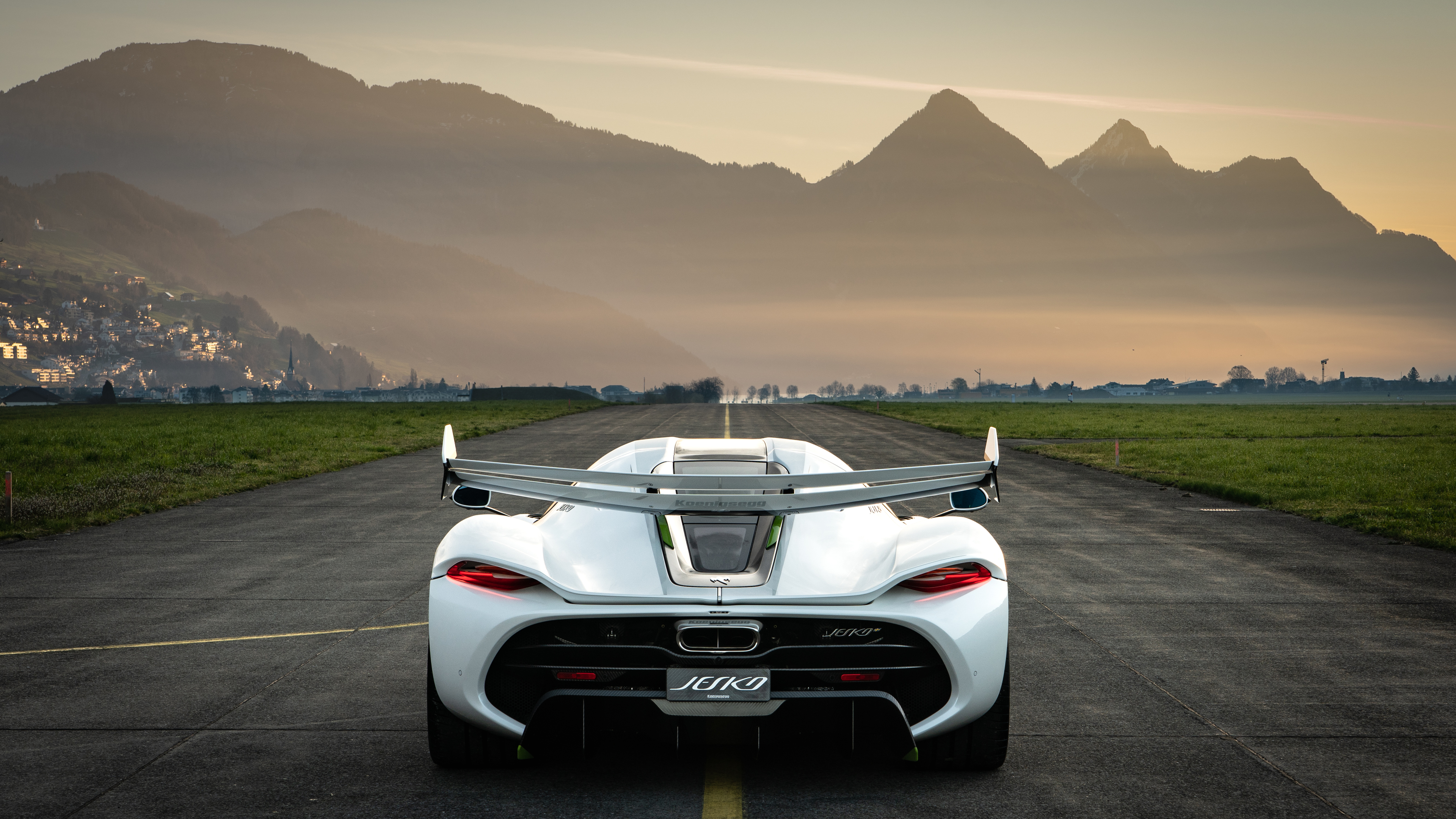 Wallpaper 4k 2019 Koenigsegg Jesko Rear 4k Wallpaper