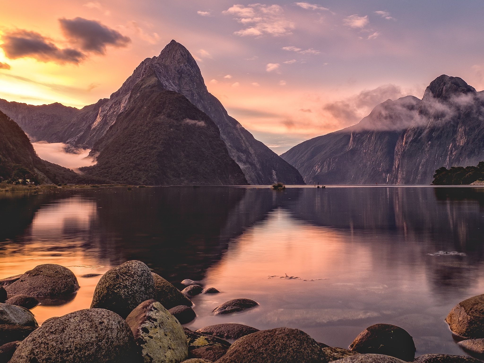 Fiordland National Park Wallpaper 4K, Milford Sound