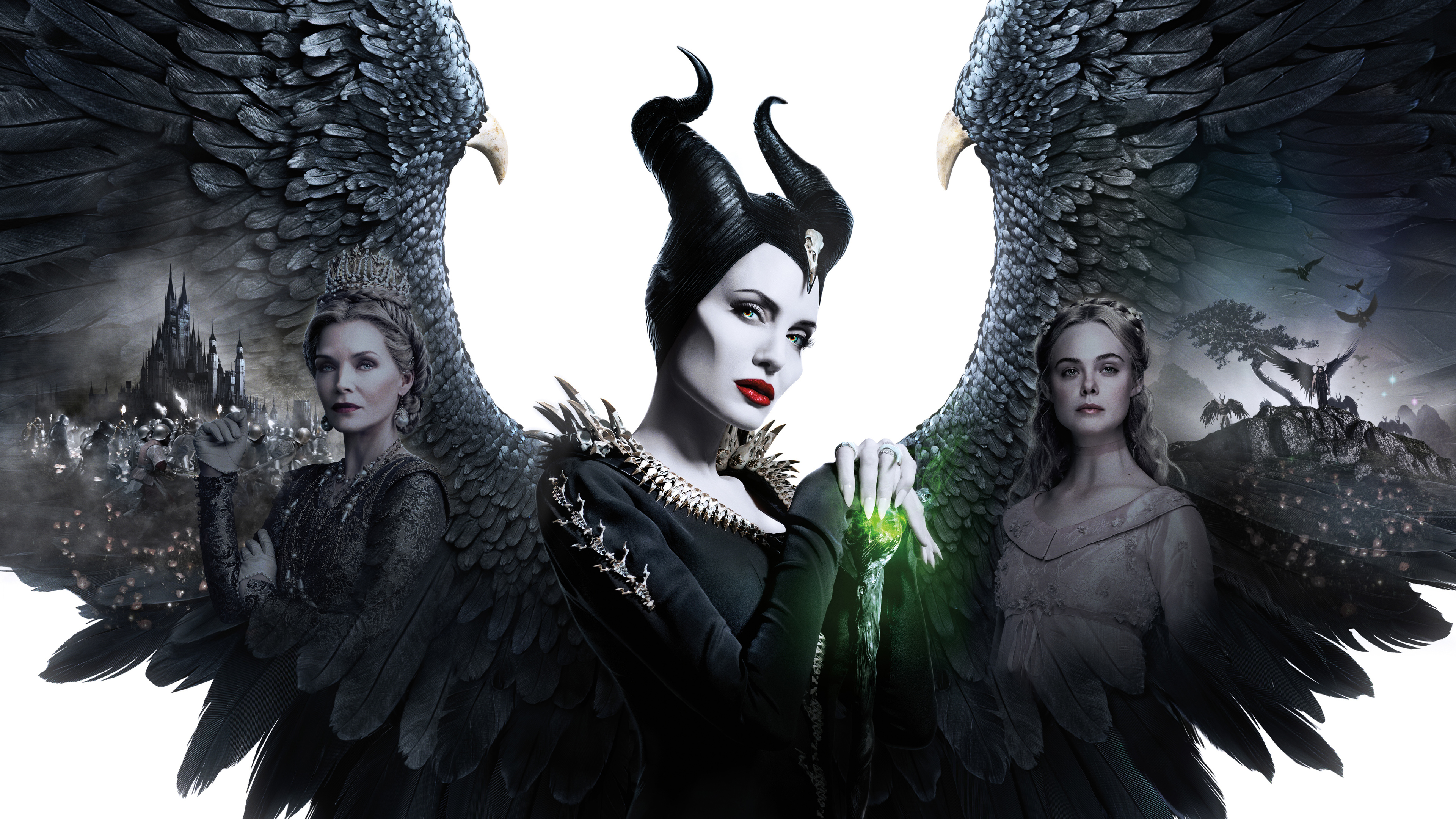 Wallpaper 4k Maleficent Mistress Of Evil 2019 Poster Wallpaper