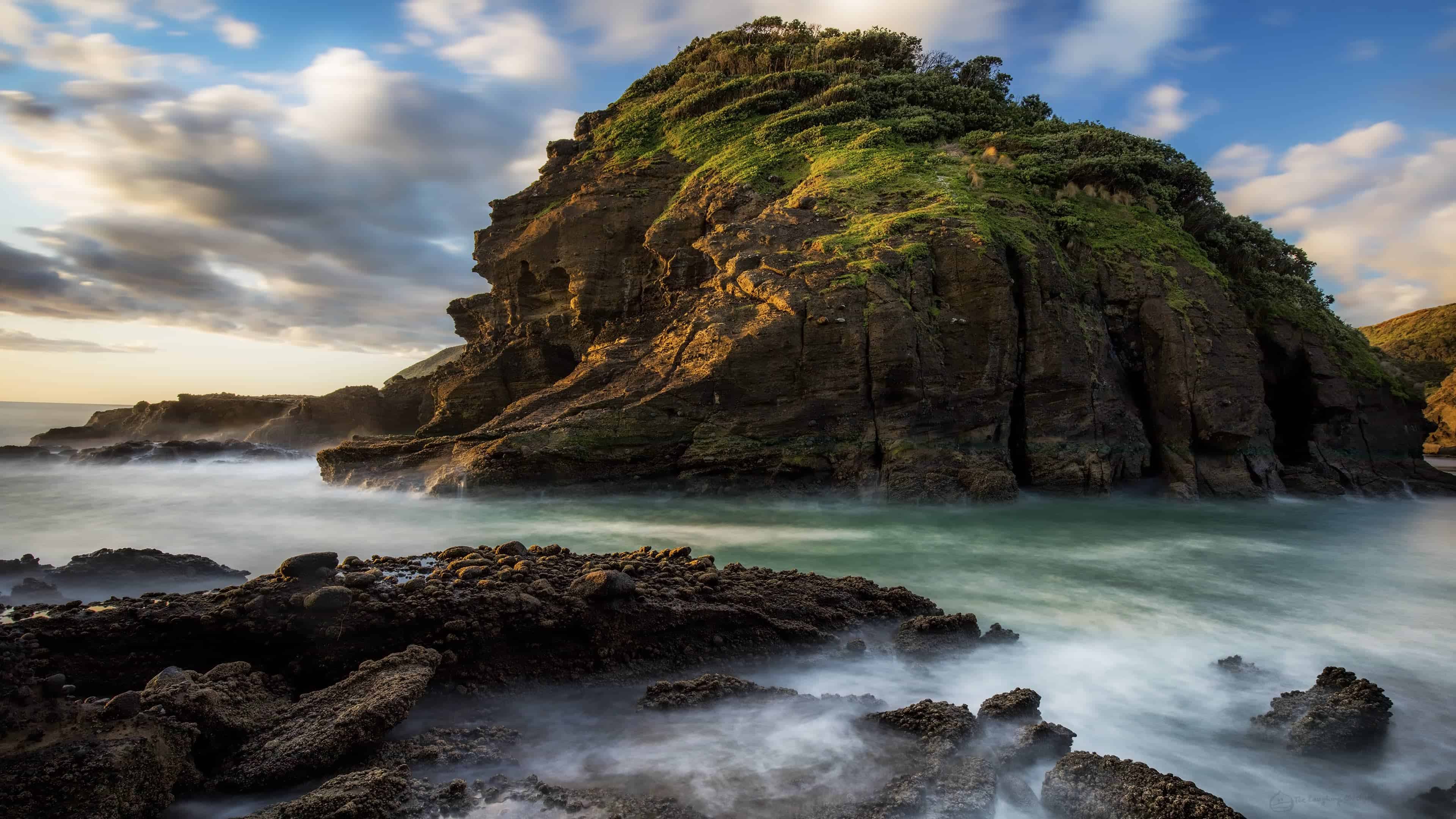 Kauwahaia Island Auckland New Zealand UHD 4K Wallpaper