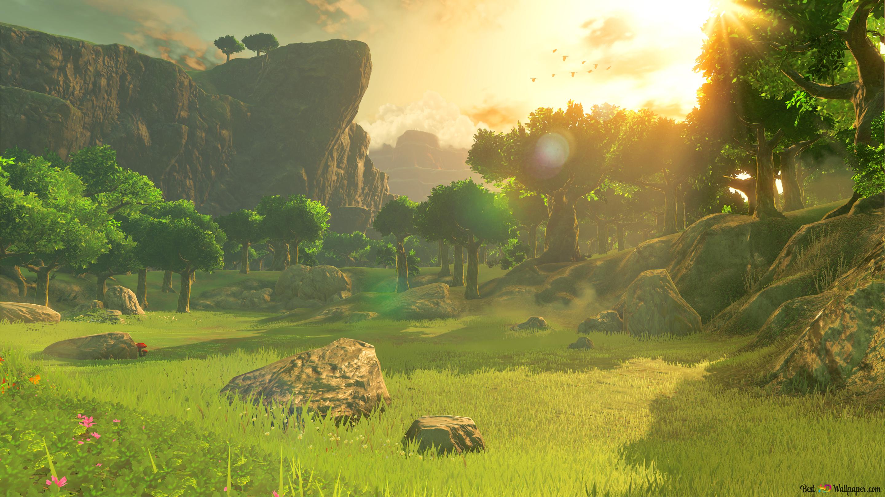 The Legend of Zelda: Breath of the Wild 4K wallpaper download