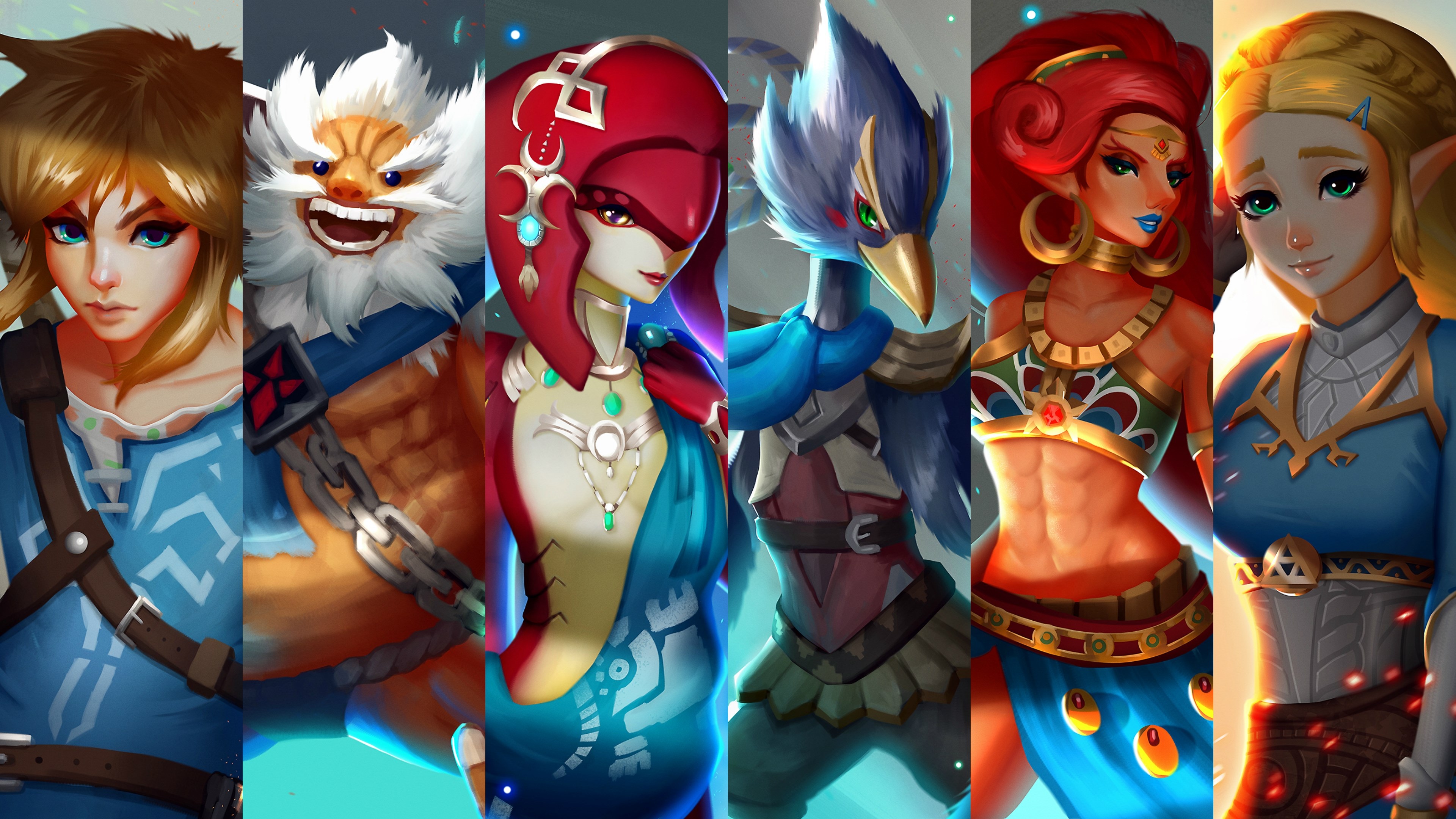 3840x2160 the legend of zelda breath of the wild 4k hi resolution desktop Gallery HD Wallpaper