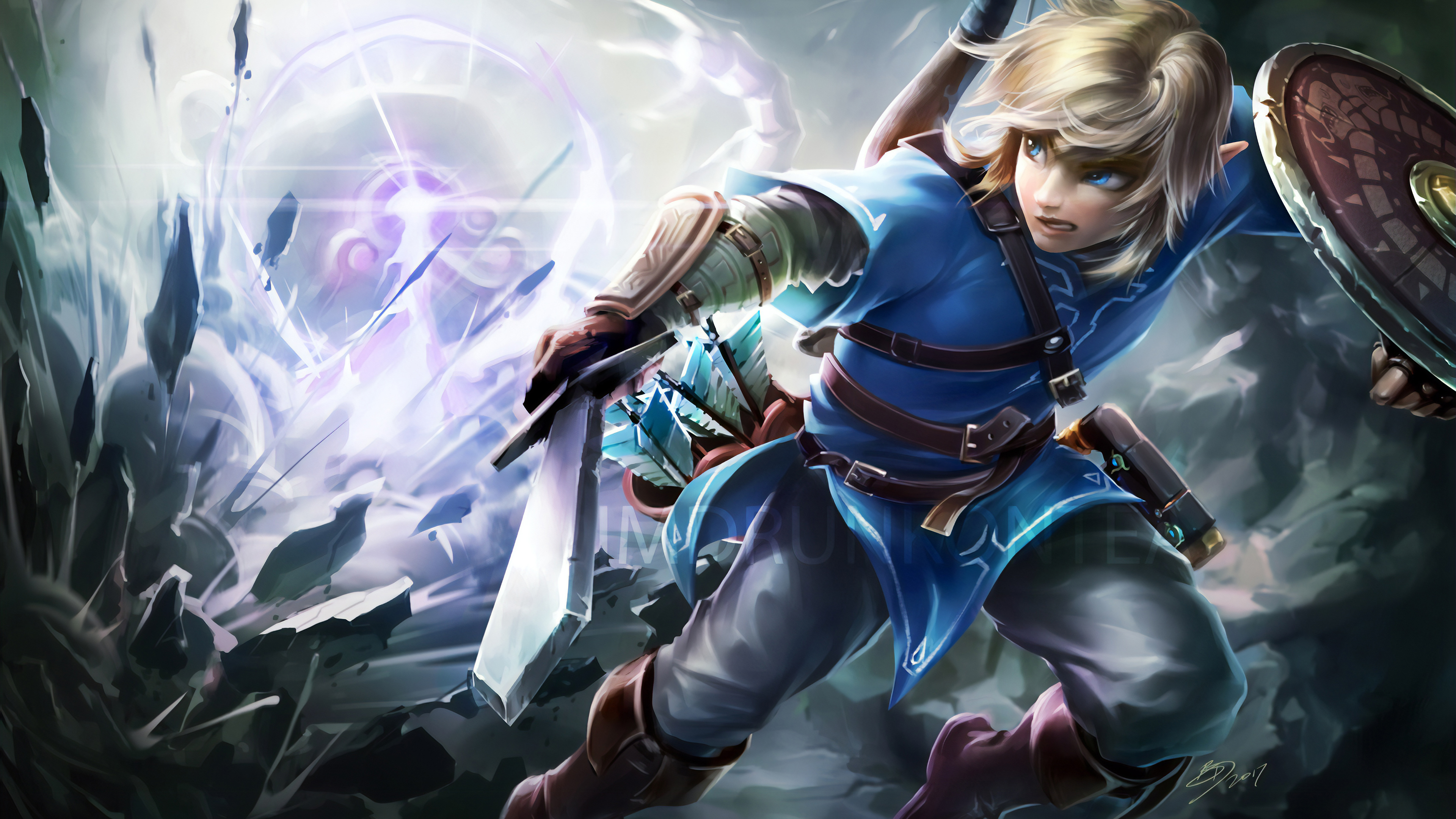 Wallpaper 4k The Legend Of Zelda Breath Of Wild Wallpaper