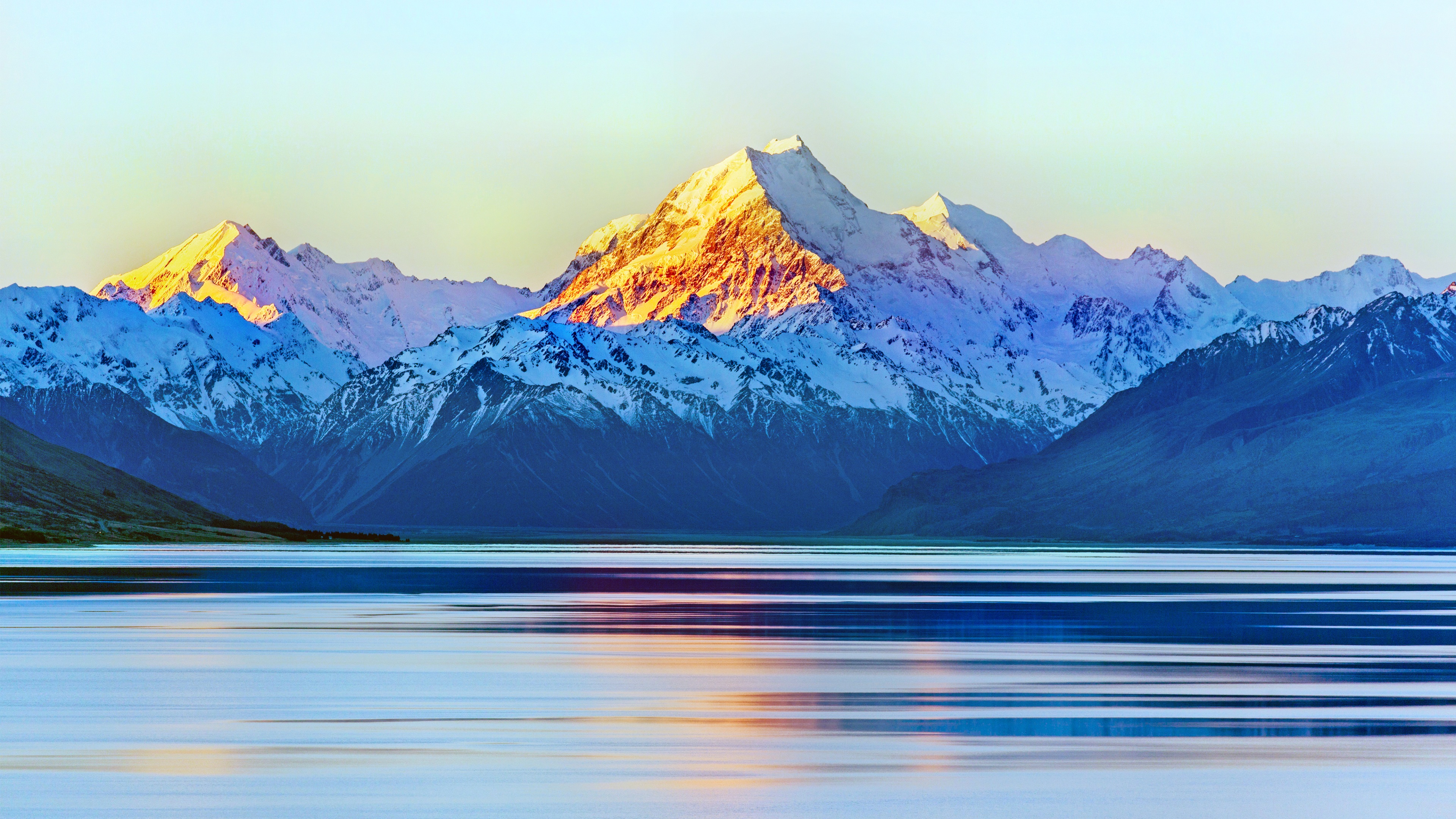 Wallpaper 4k Aoraki Mount Cook New Zealand 5K Wallpaper