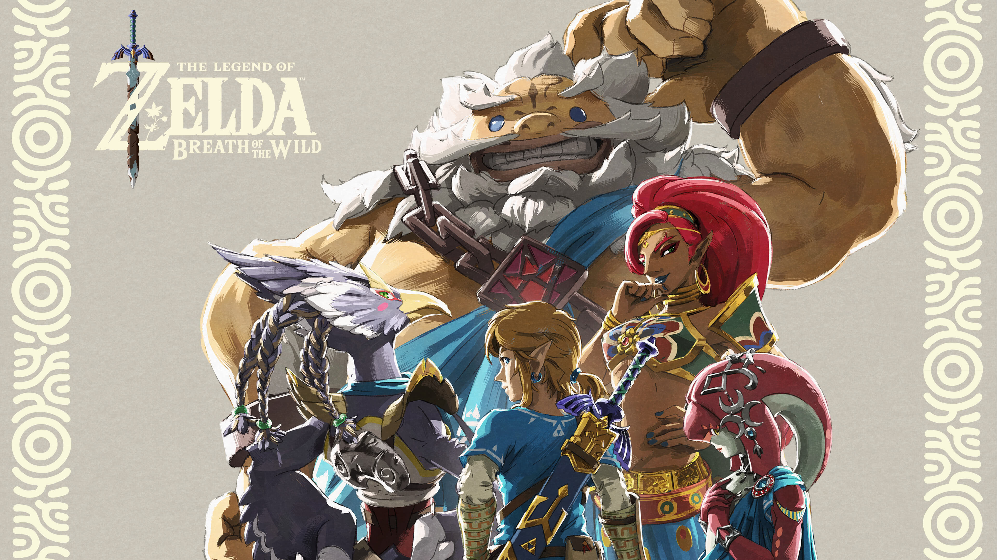 Zelda Breath Of The Wild DLC 2 Champions Ballad UHD 4K Wallpaper