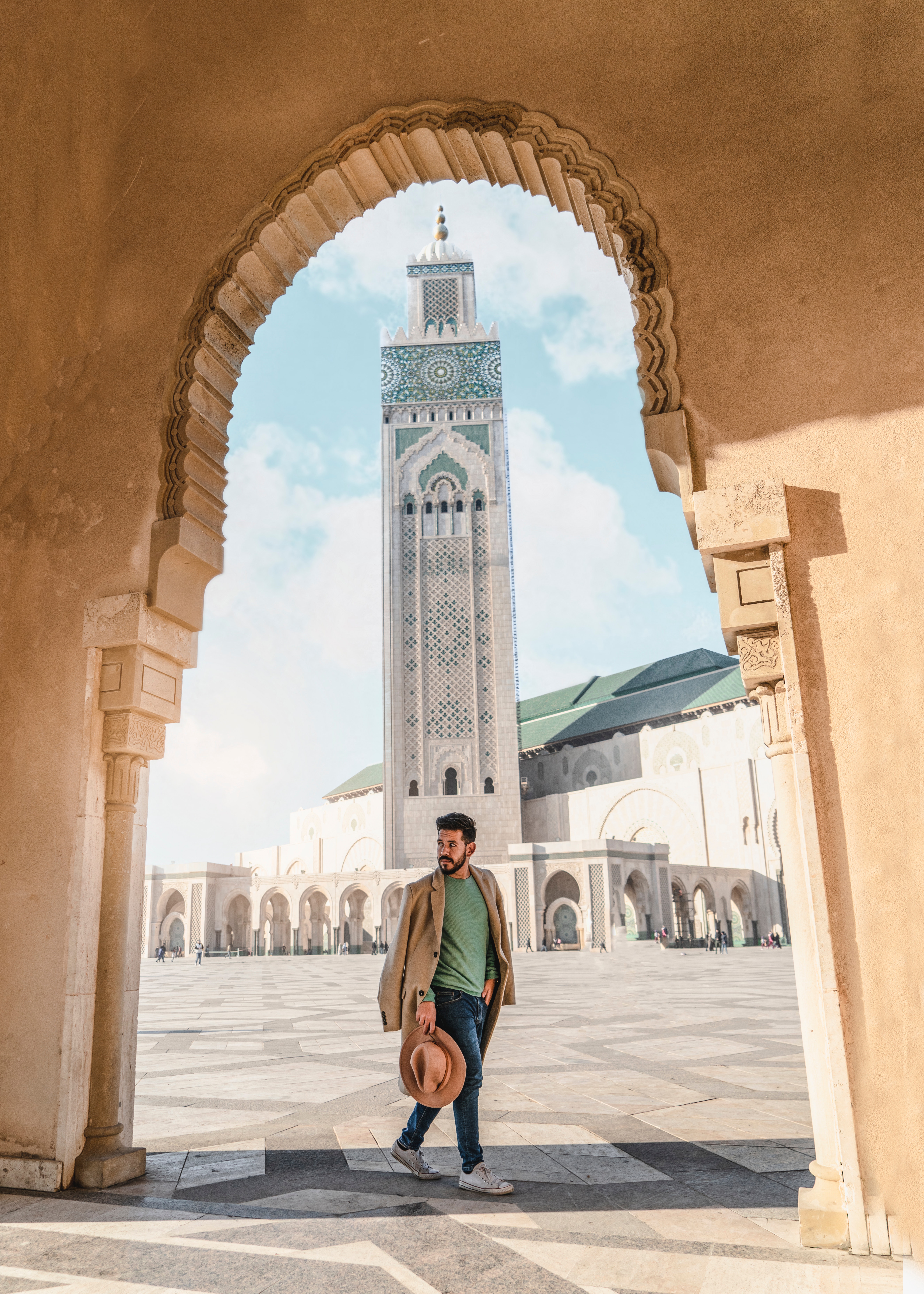 The Hassan Tower in Rabat Morocco · Free