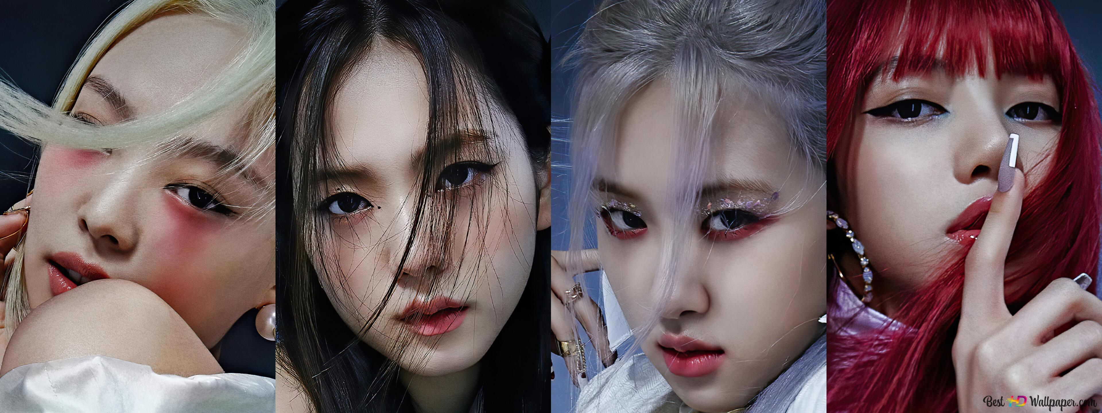 BlackPink's Members In 'How You Like That' M V Shoot (The Album 2020) 4K Wallpaper Download