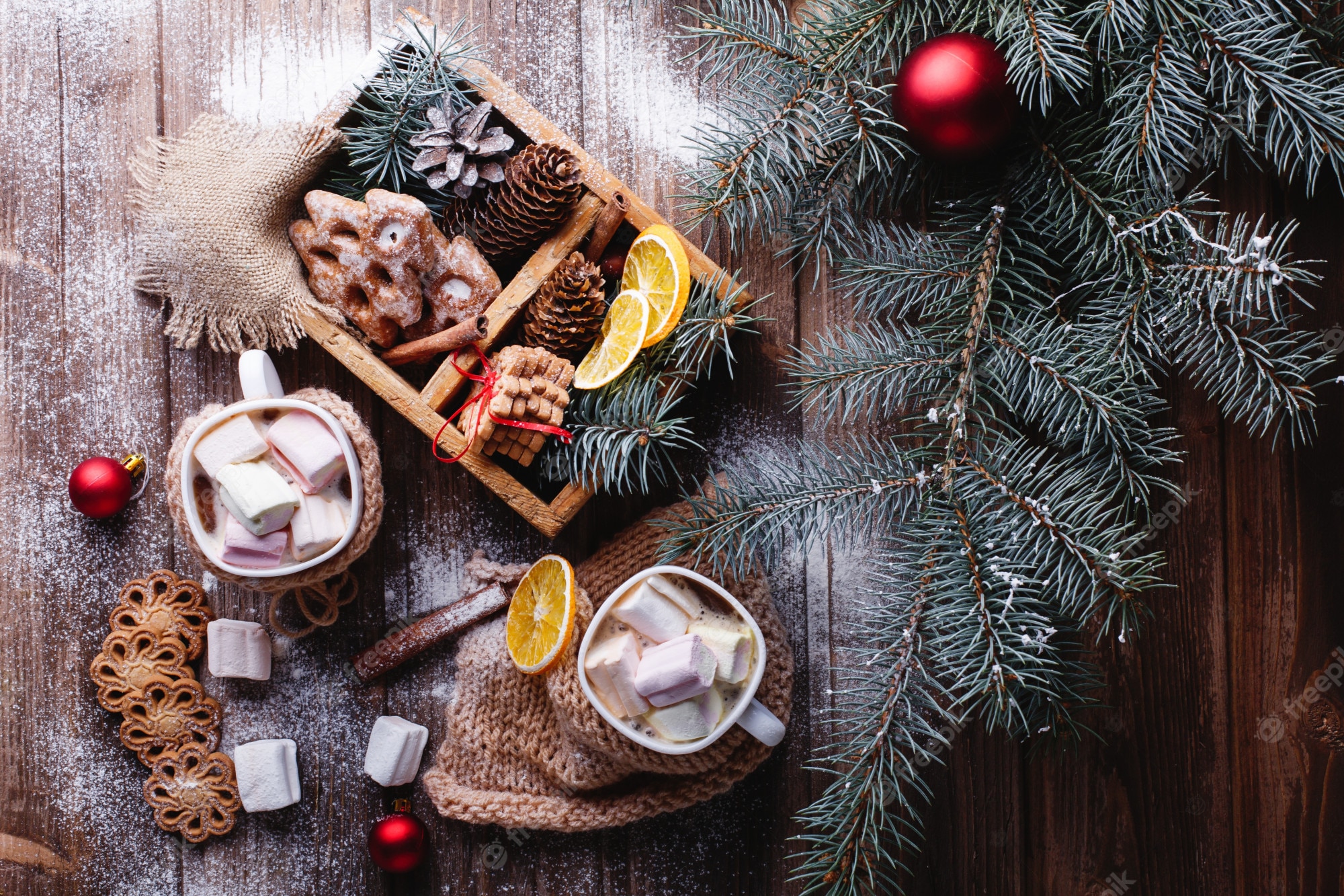 Hot Chocolate With A Christmas Tree Wallpapers - Wallpaper Cave