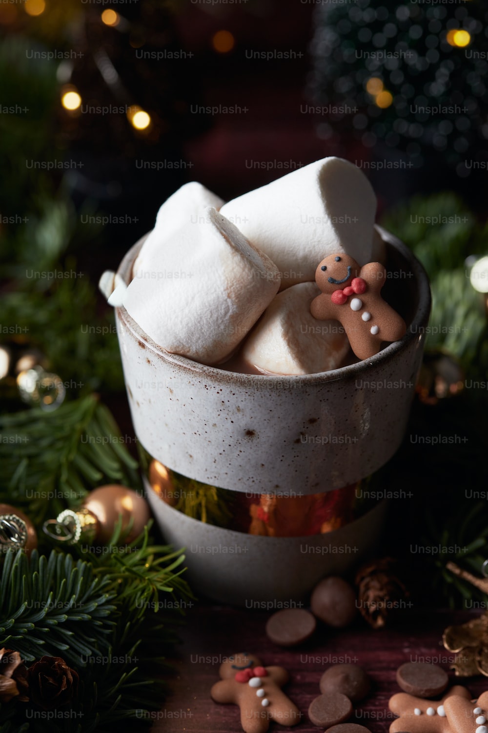 Hot Chocolate With A Christmas Tree Wallpapers - Wallpaper Cave