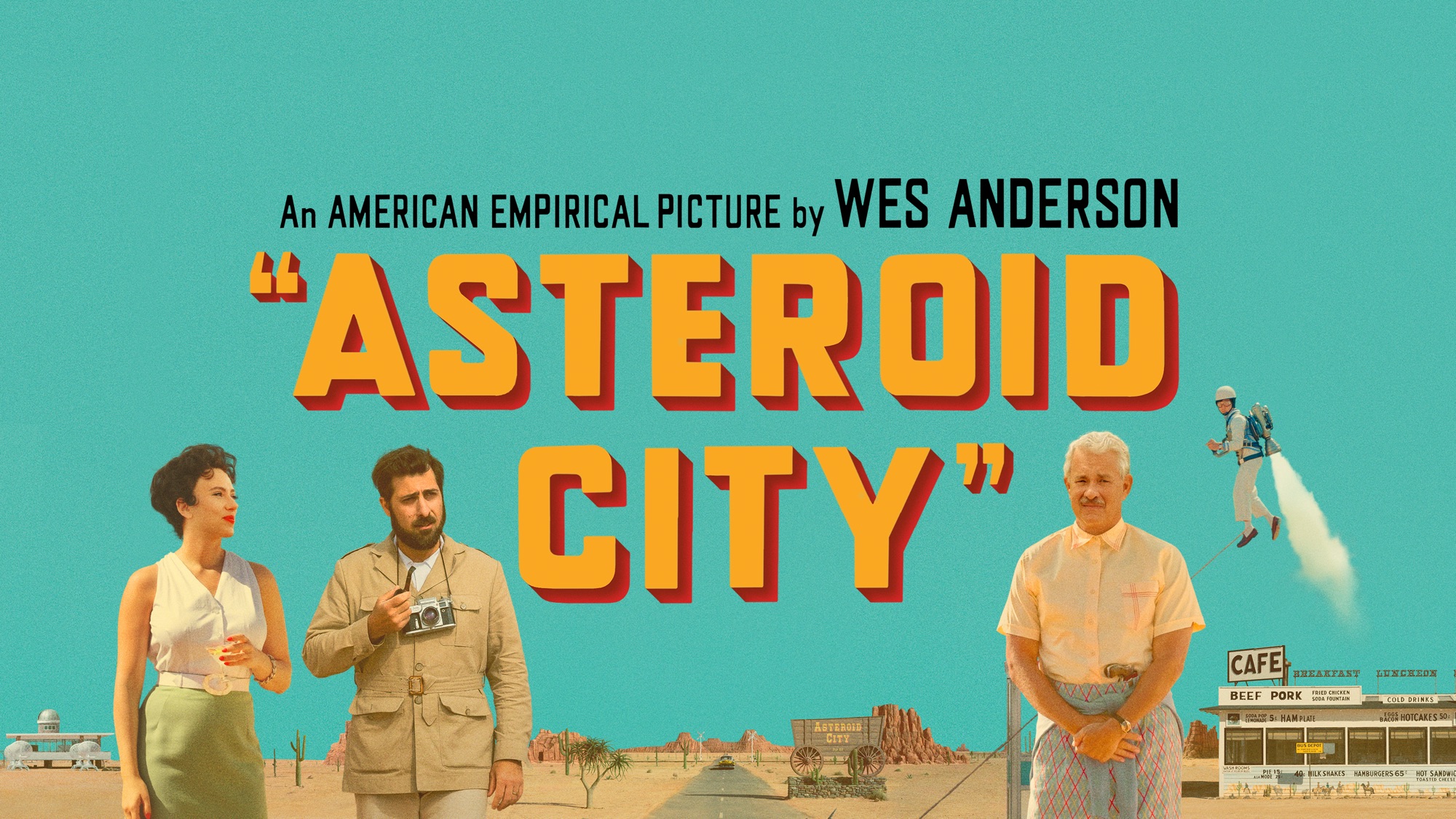 Asteroid City HD Wallpaper and Background