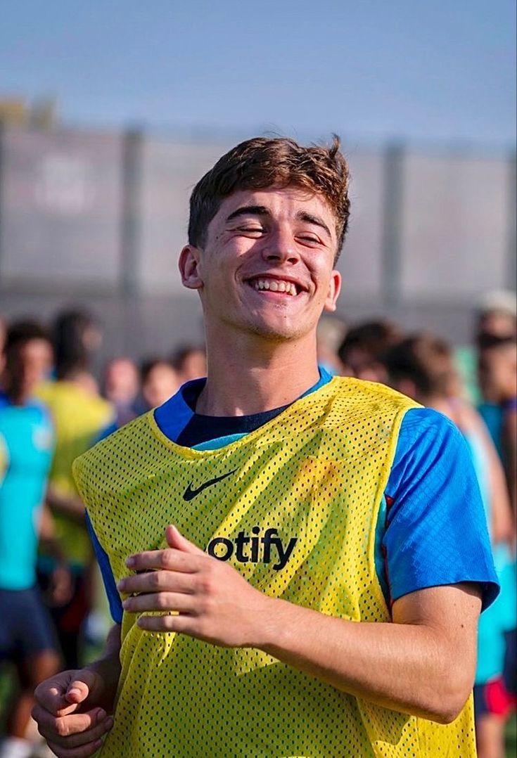 Gavi's smile