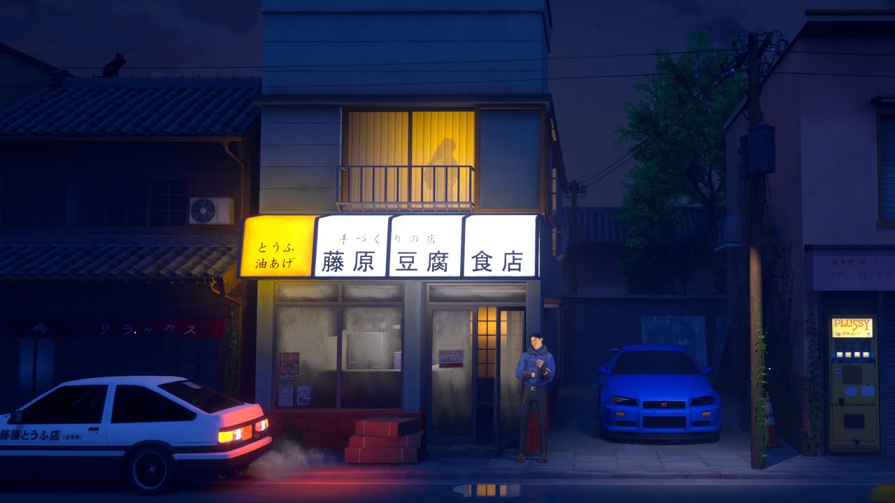 Initial D 4k Live Wallpaper