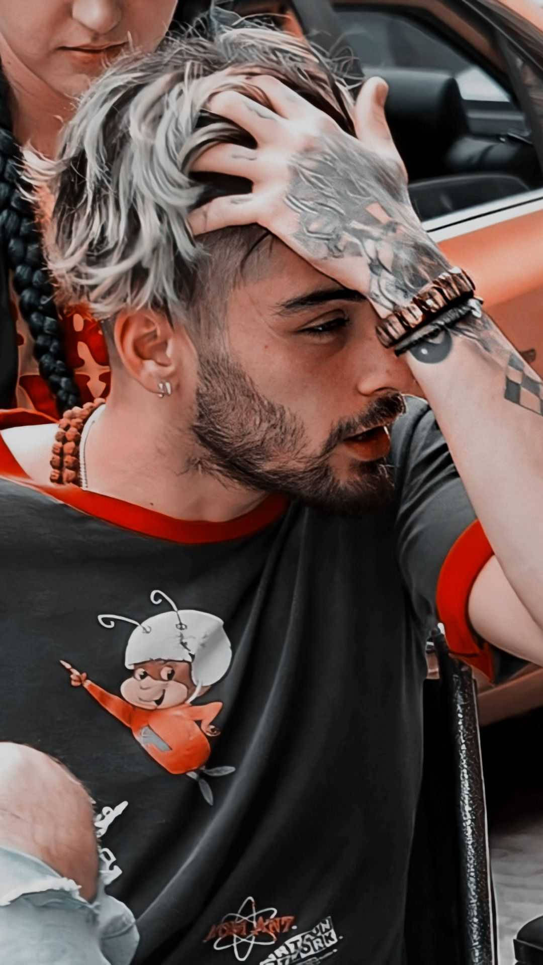 Download Cool Looking Zayn iPhone Wallpaper