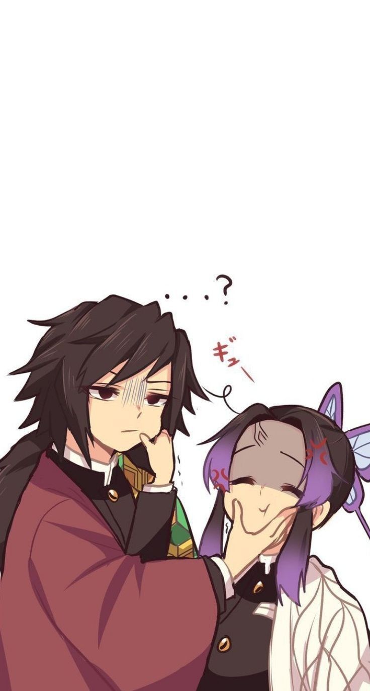 giyuu tomioka x shinobu kocho matching couple wallpaper. Anime demon, Slayer anime, Cute anime wallpaper