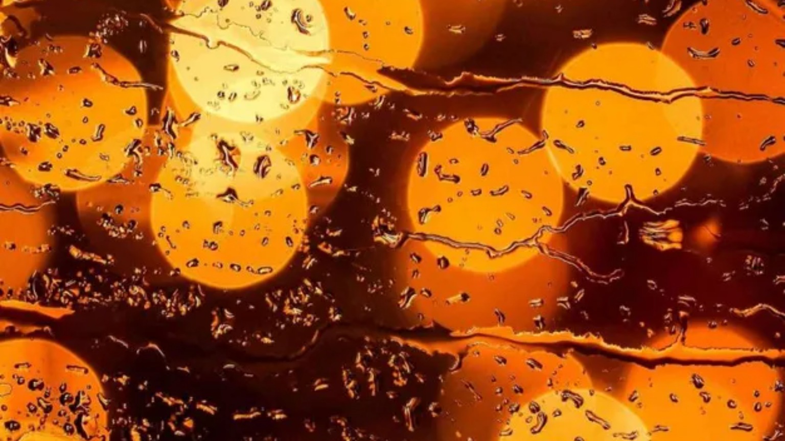 Rain, Lights, Water, Background, Screen Wallpaper, Desktop Wallpaper, Drops, Bubble, Laptop Wallpaper