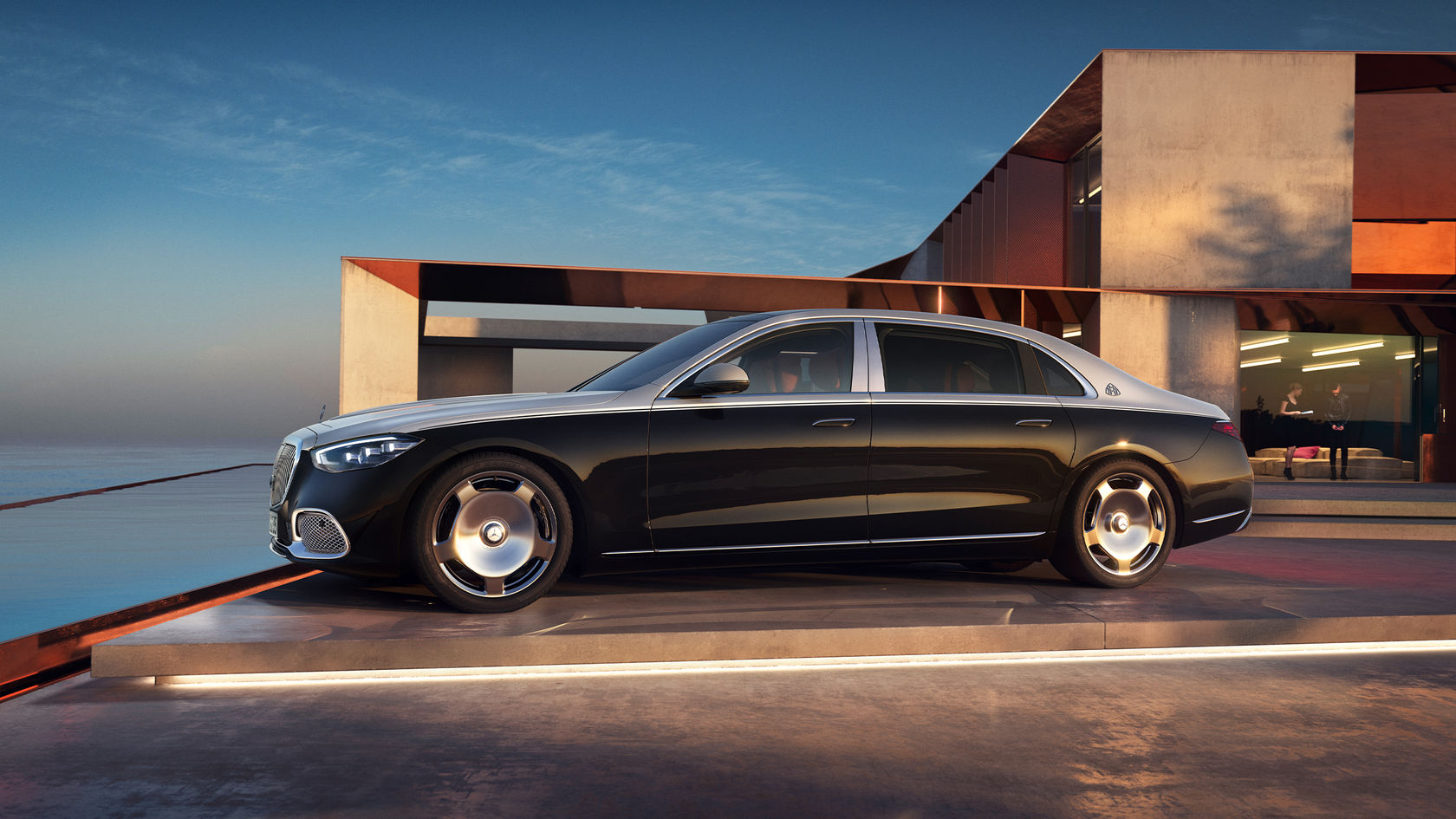 The Mercedes Maybach S Class