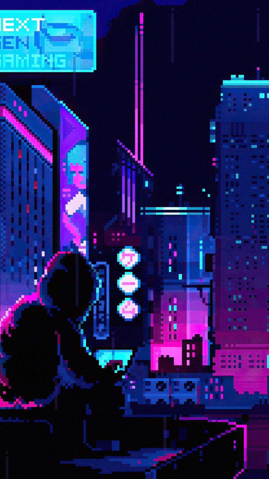 rog 8 bit iPhone Wallpaper Free Download