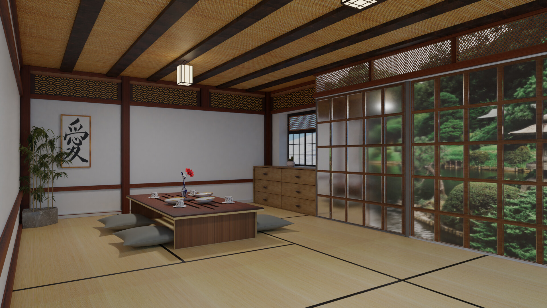 Traditional Japanese Room