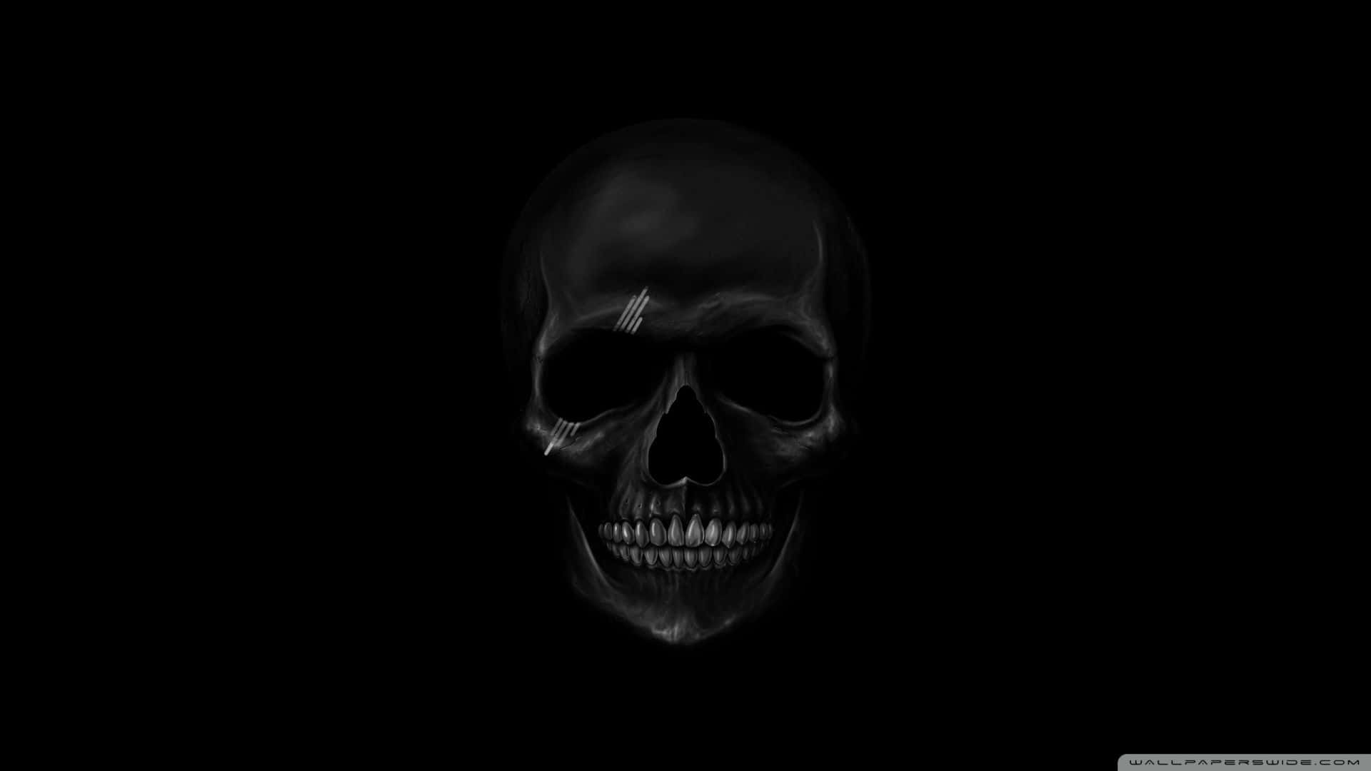 Black Skeleton Wallpaper