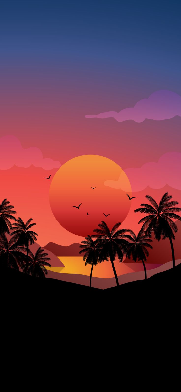 Free download IPHONE WALLPAPER 4K AESTHETIC SUNSET Tree wallpaper iphone [736x1593] for your Desktop, Mobile & Tablet. Explore 4k Sunset Wallpaper. Sunset Background, Sunset Background, Beach Sunset Wallpaper