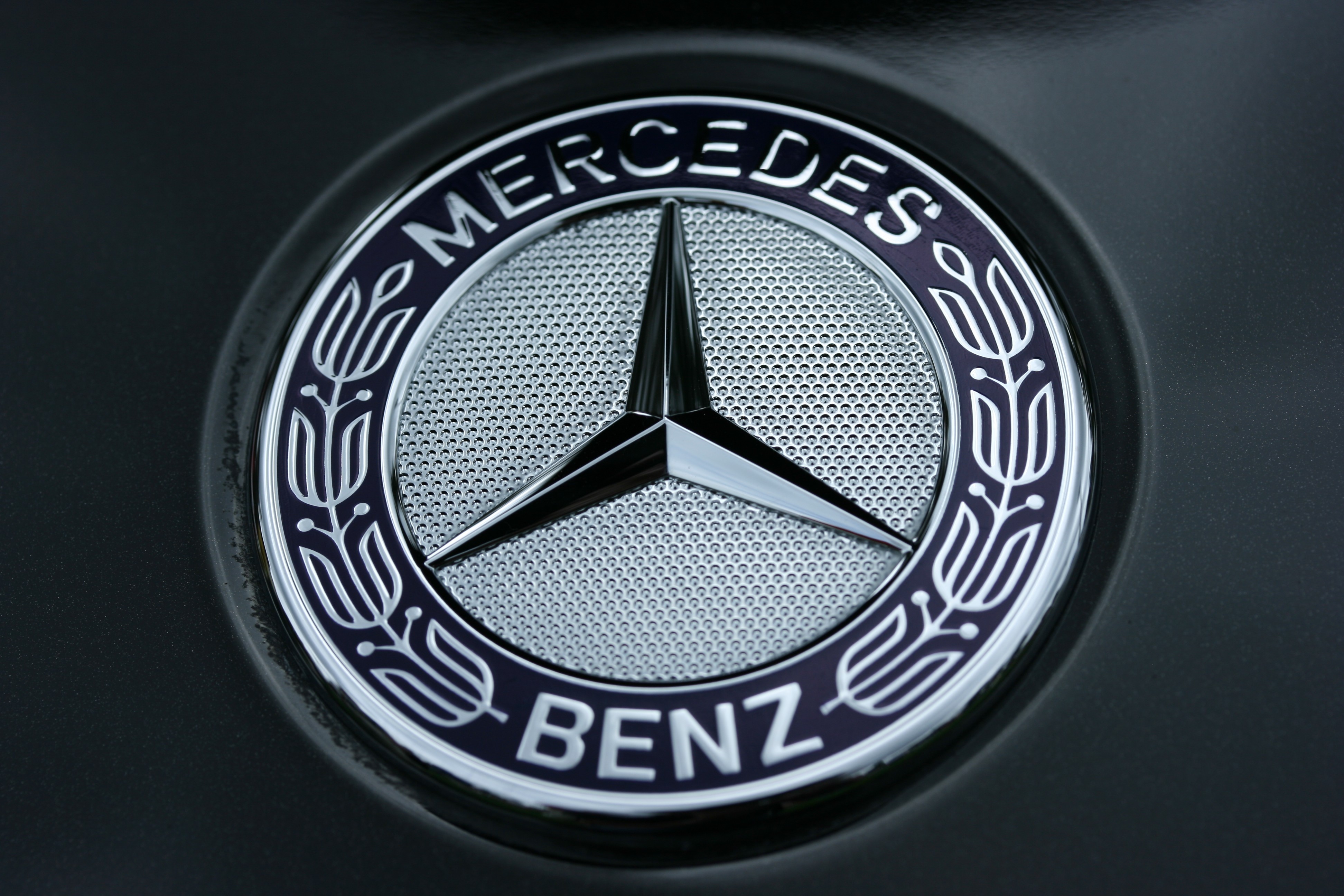 Mercedes Benz X Class Wallpaper 4K, Logo