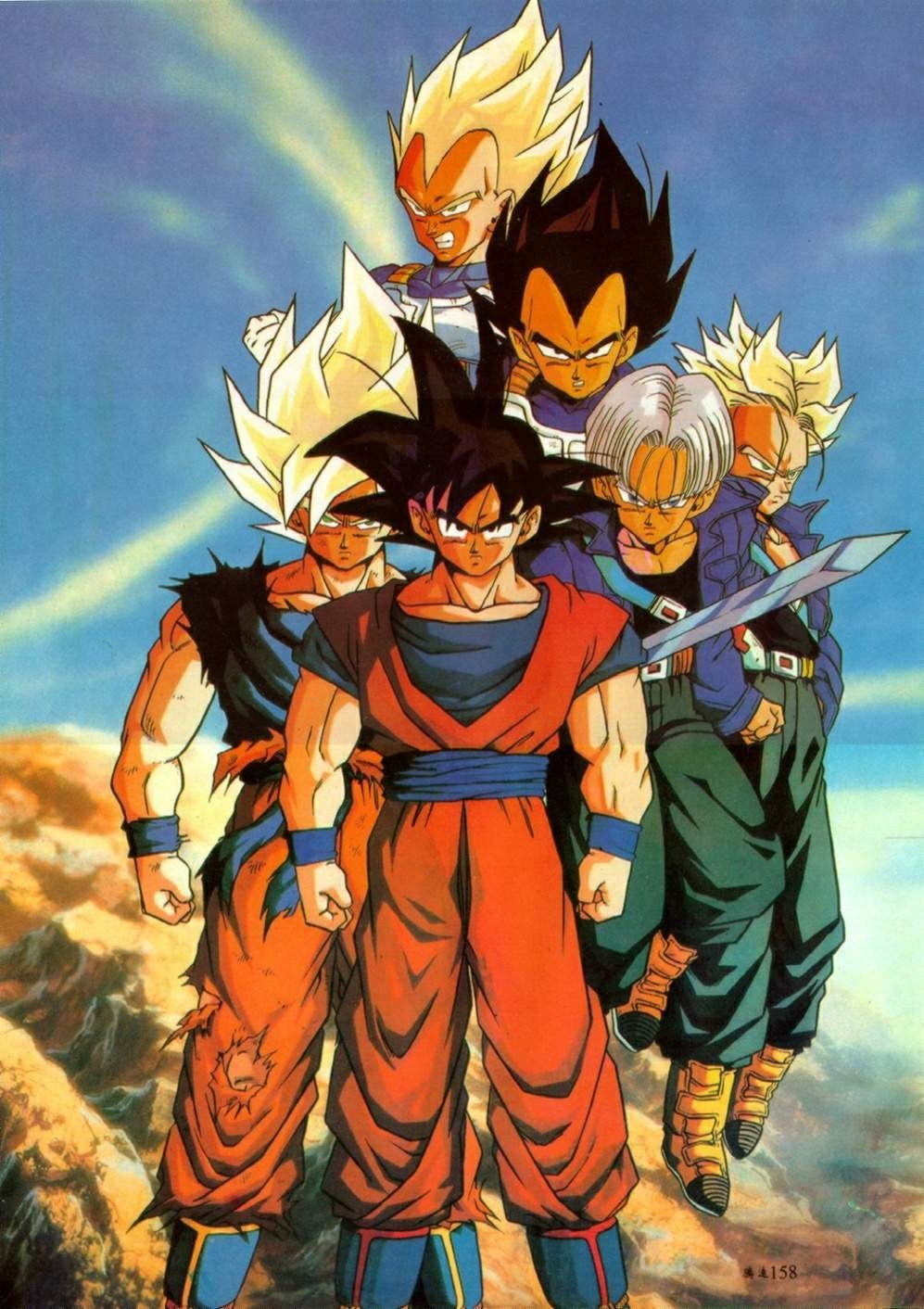 80s & 90s Dragon Ball Art. Dragon ball z, Anime dragon ball super, Dragon ball super goku
