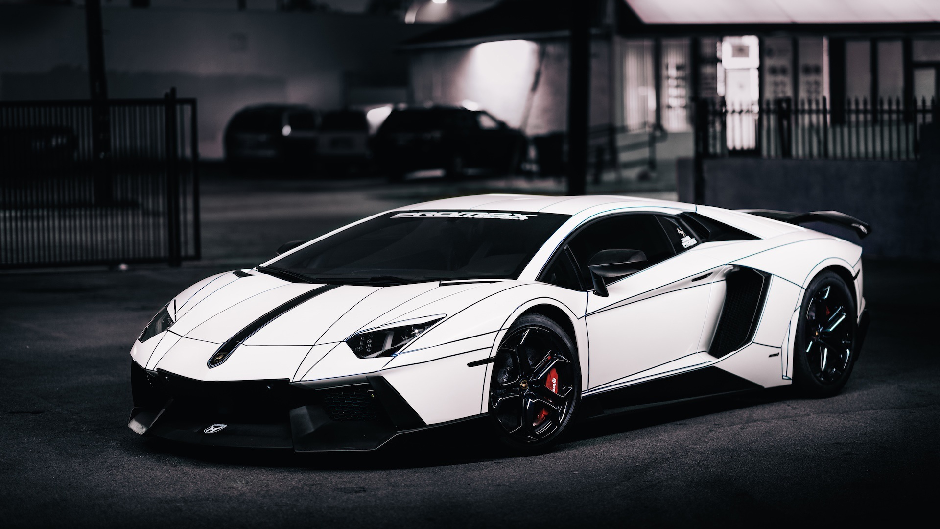HD desktop wallpaper: Lamborghini, Vehicles, White Car, Lamborghini Aventador Lp 700 4 download free picture