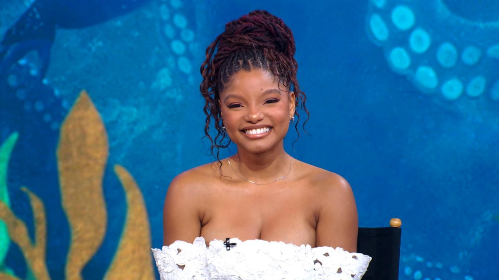 Little Mermaid' star Halle Bailey talks representation, getting original Ariel's 'blessing'