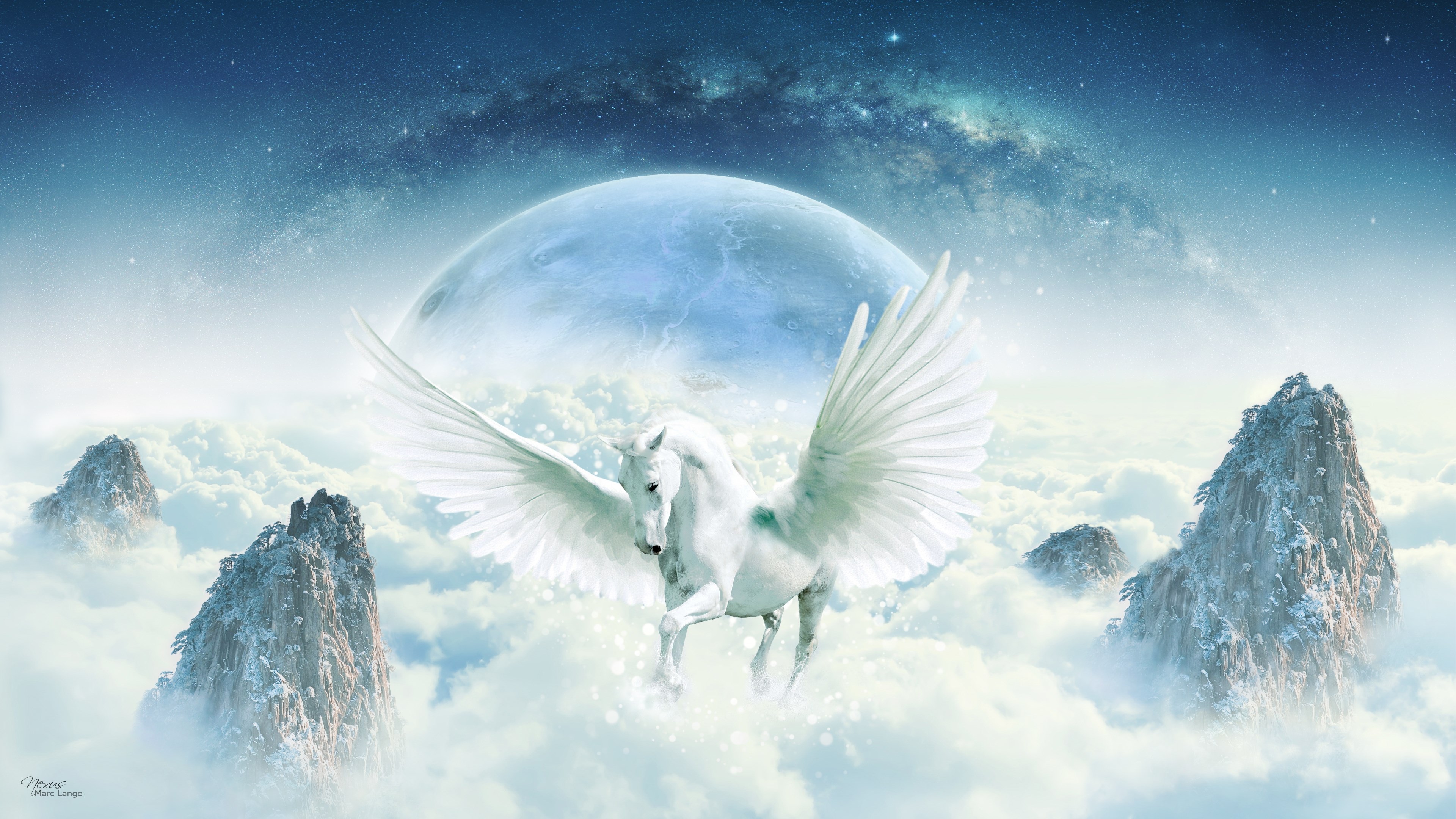 3840x2160 unicorn 4k free full screen Gallery HD Wallpaper