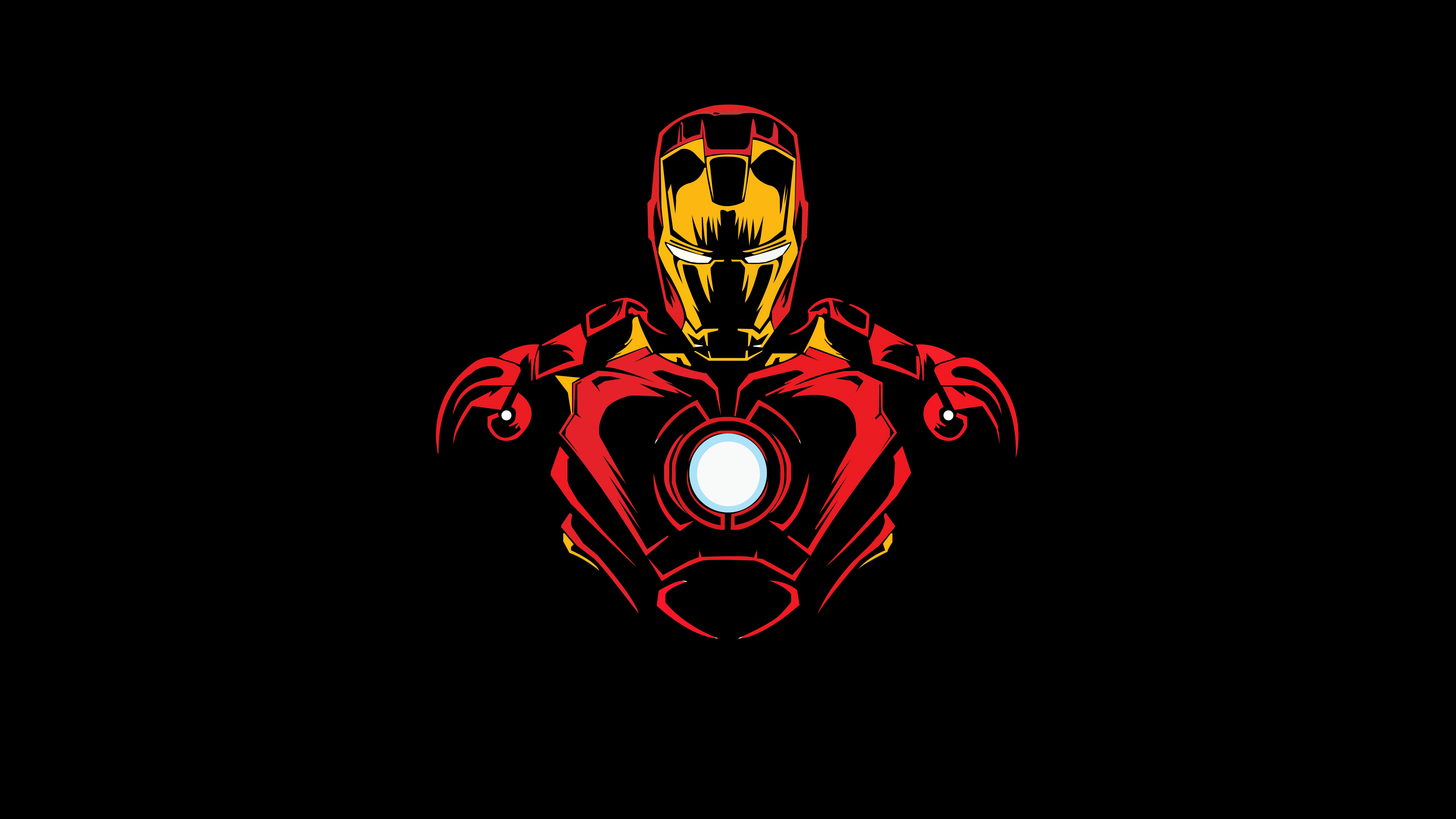 Iron Man Wallpaper 4K, Marvel Superheroes, AMOLED
