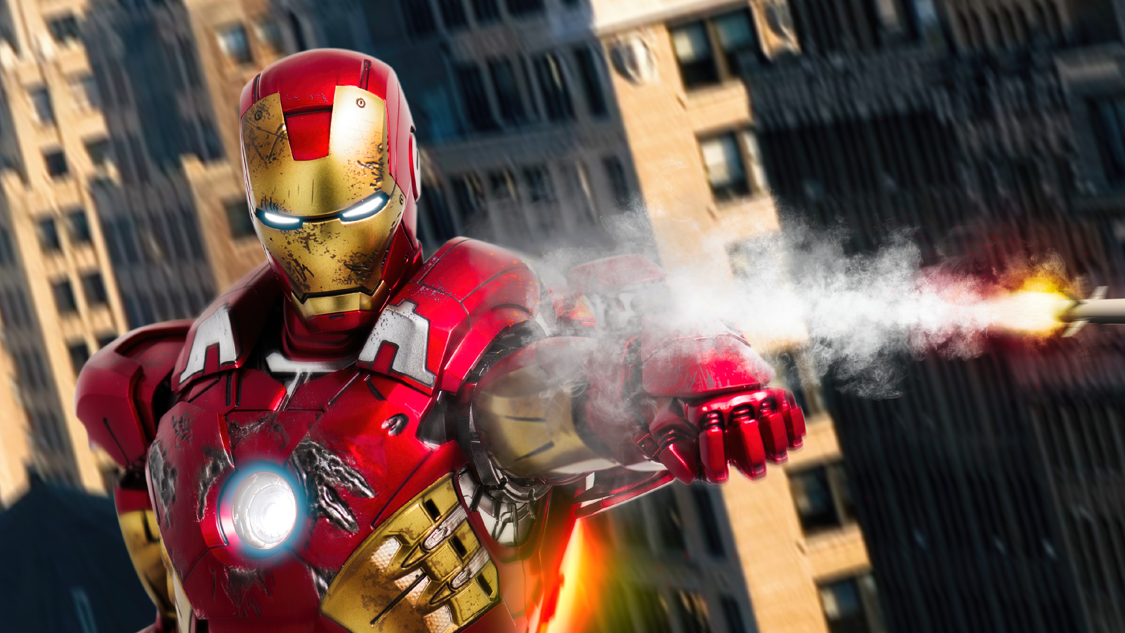 Iron Man Wallpaper 4K, Marvel Superheroes, Tony Stark