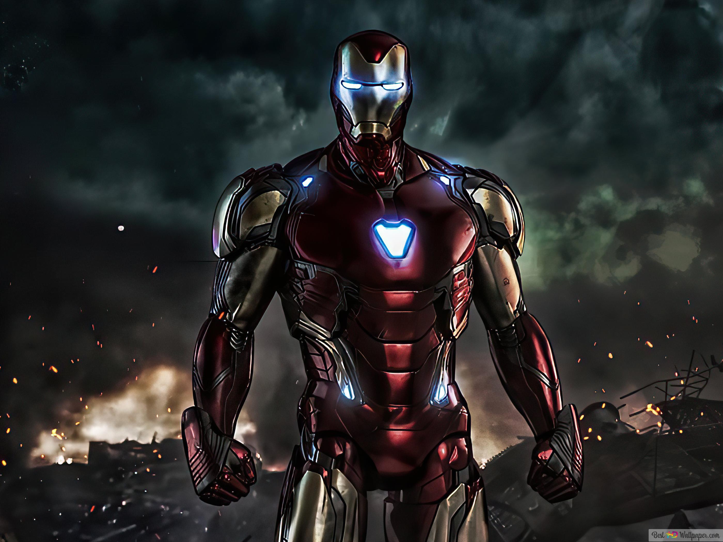 Iron Man In Avengers Endgame 4K wallpaper download