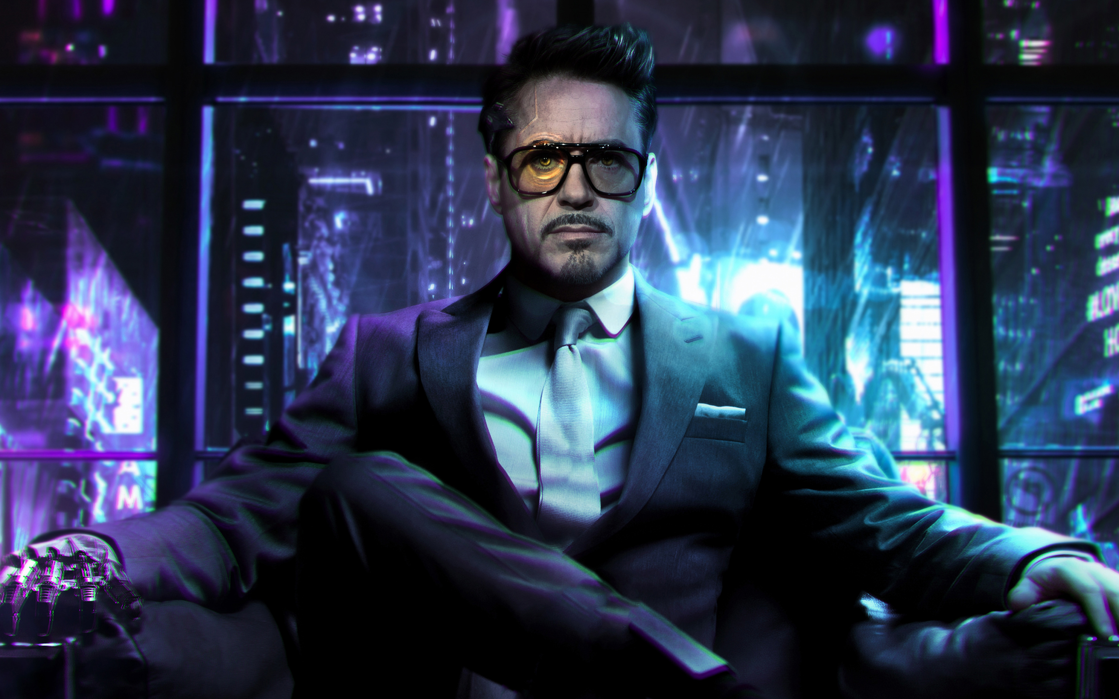 Download wallpaper Tony Stark, 4k, 2019 movie, Avengers EndGame, characters, Avengers 4, poster, Robert Downey Jr for desktop with resolution 3840x2400. High Quality HD picture wallpaper