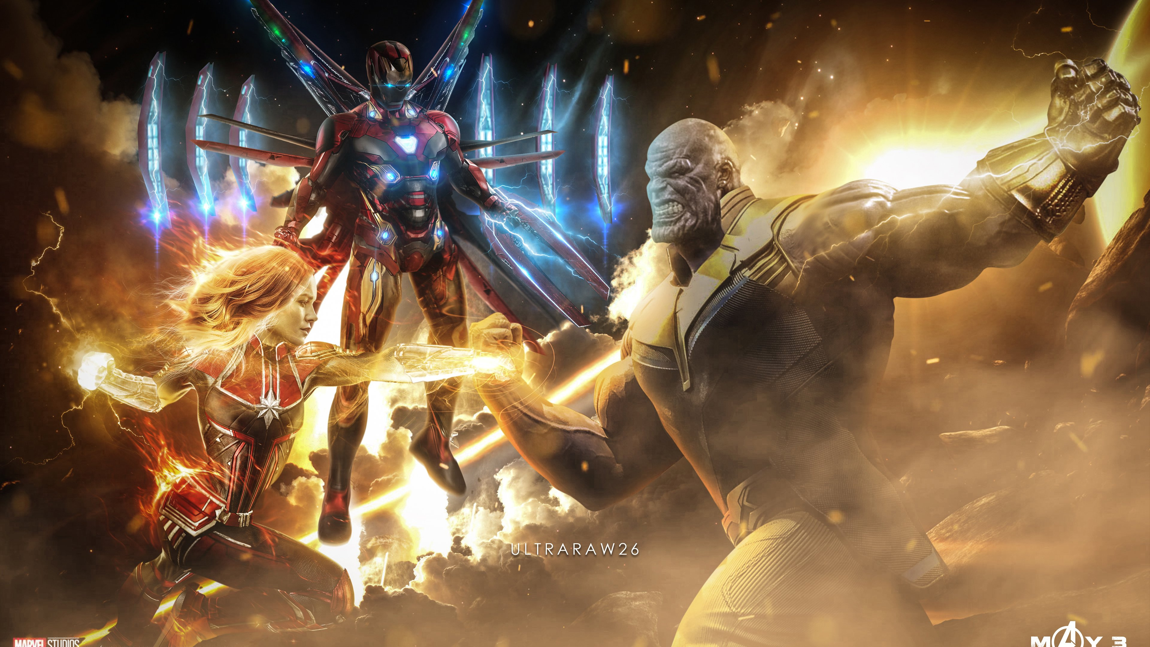 Thanos 4K Ultra HD Wallpaper, HD Thanos 3840x2160 Background, Free Image Download