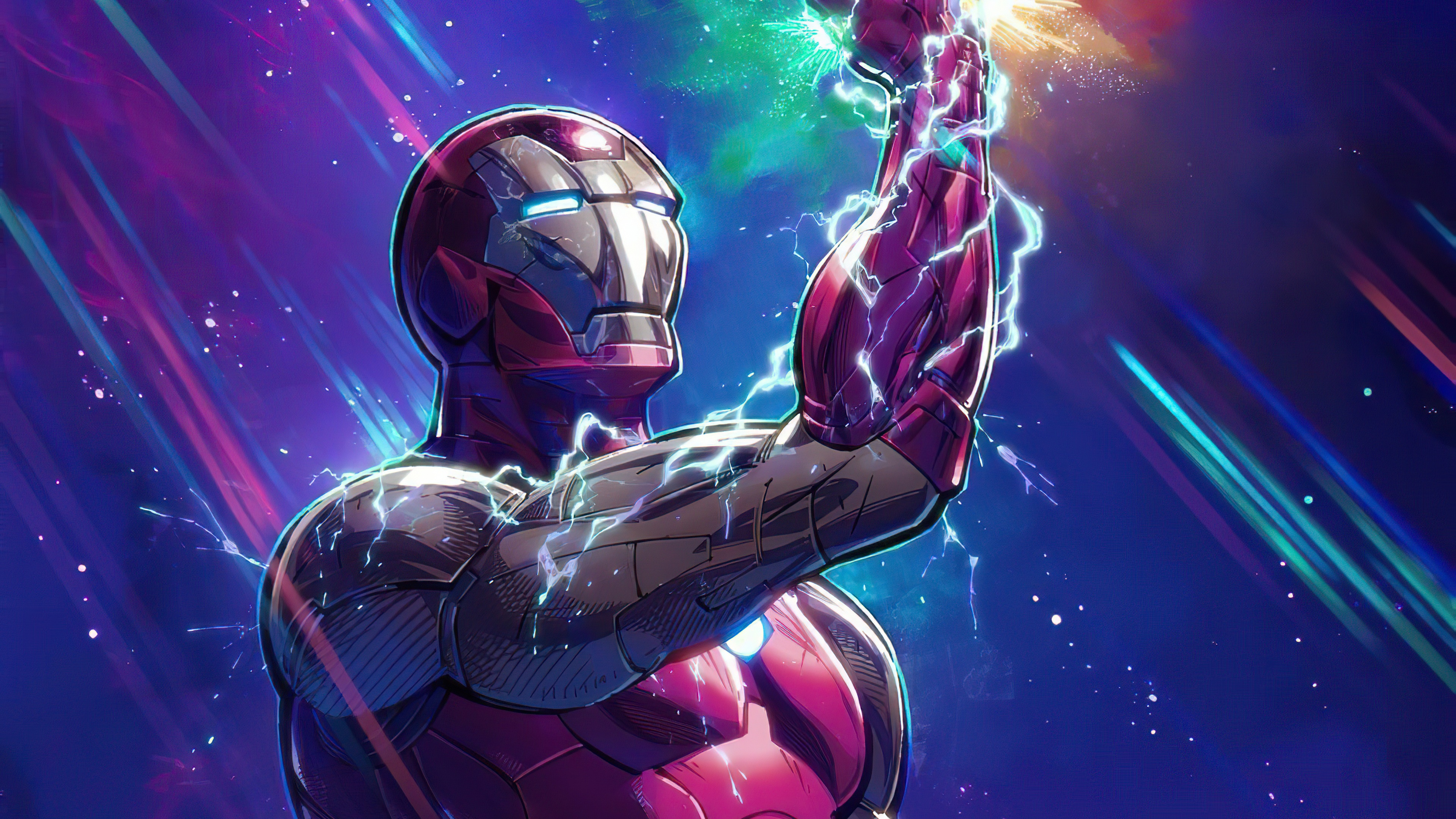 Wallpaper 4k 2020 Iron Man Infinity Gauntlet Wallpaper
