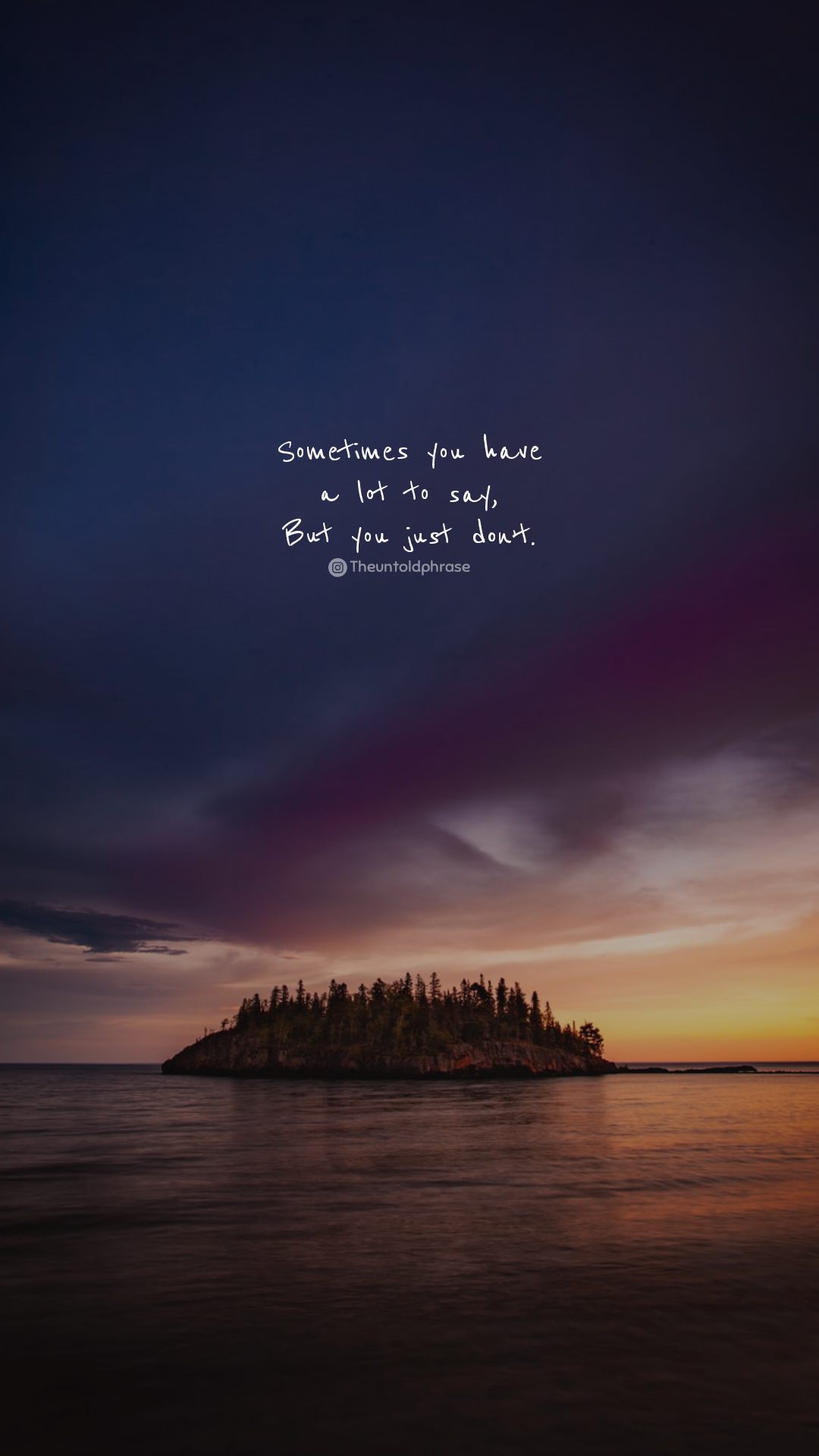 Wallpaper. The Untold Phrase